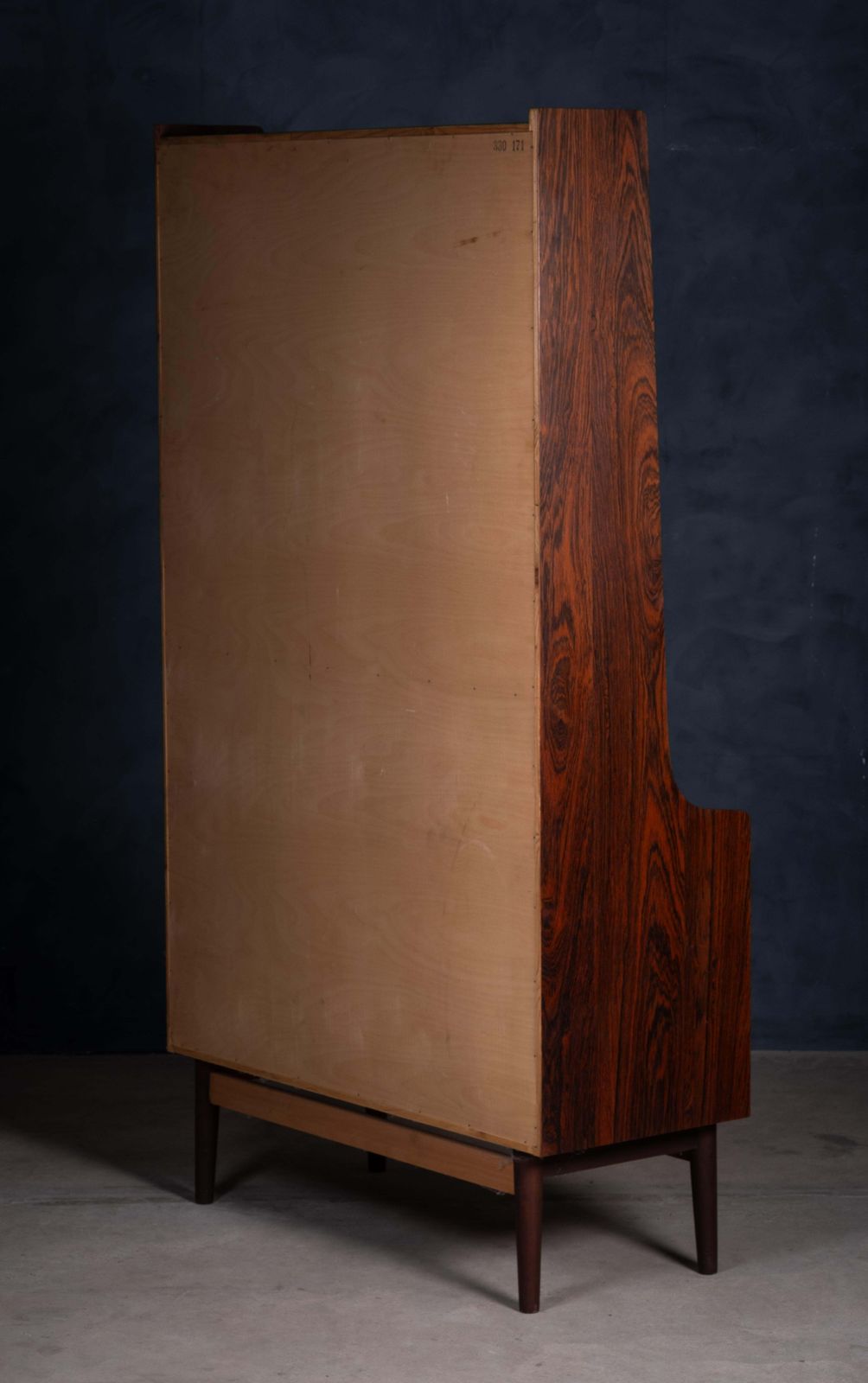 photo for sale Rosewood Bookcase By Johannes Sorth For Nexø Møbelfabrik, 1960s