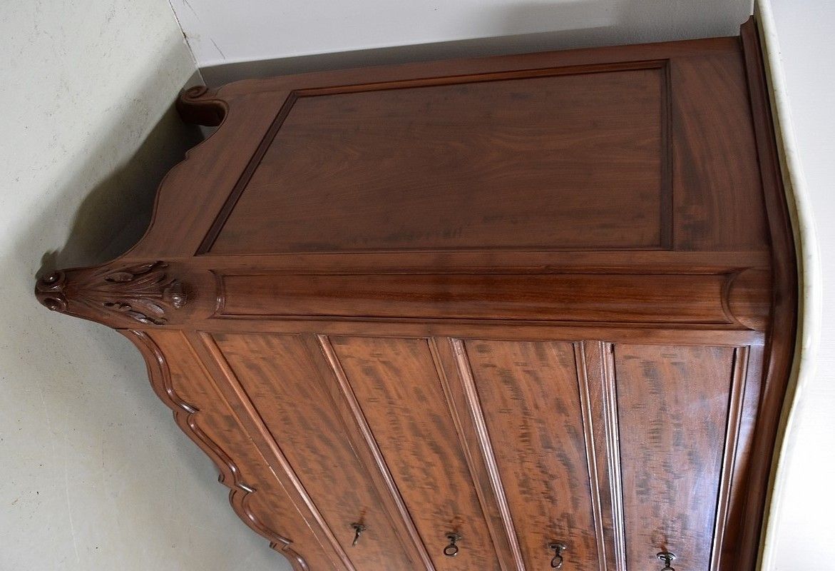 Parisian Chest Of Drawers Louis XV Style Rocaille, 20th photo buy