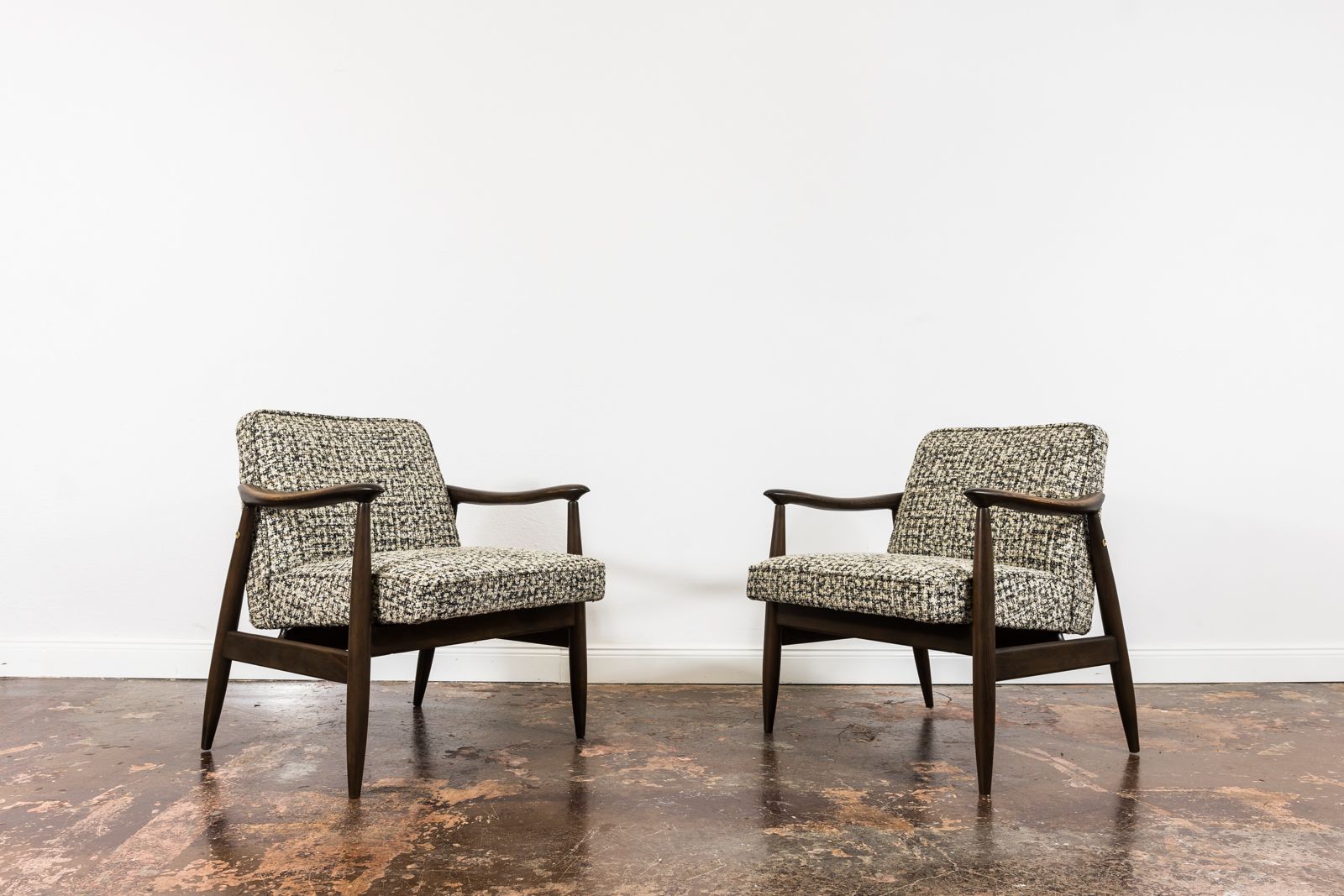 Mid Century Armchairs By Juliusz Kędziorek, Poland, 1960s, Set Of 2 photo 1600.0