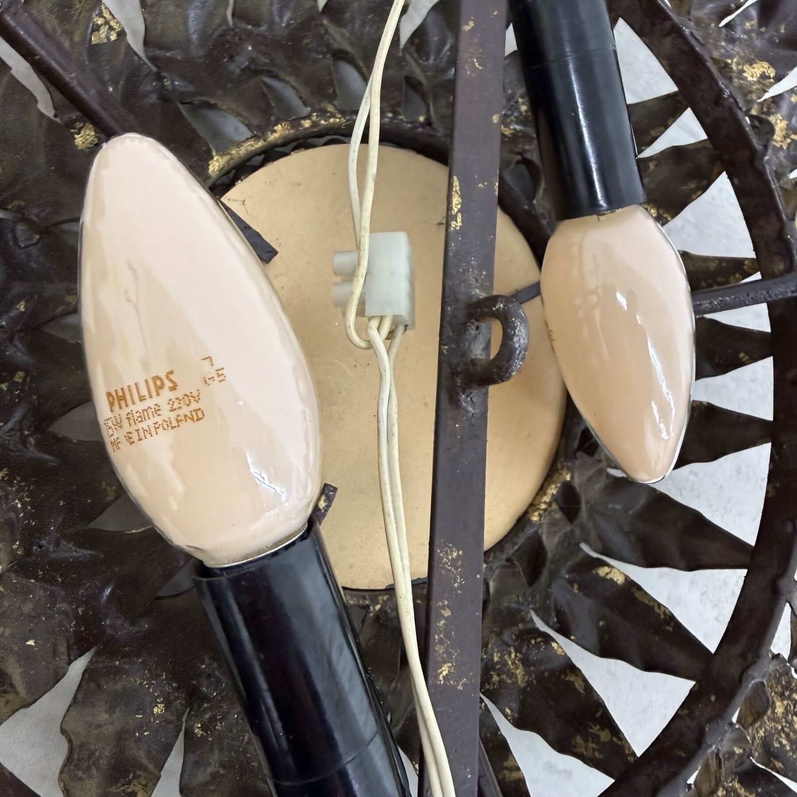 Vintage Mid Century Sunburst Verlichte Spiegel Met Gouden Vergulding, Jaren 1970 photo vinterior