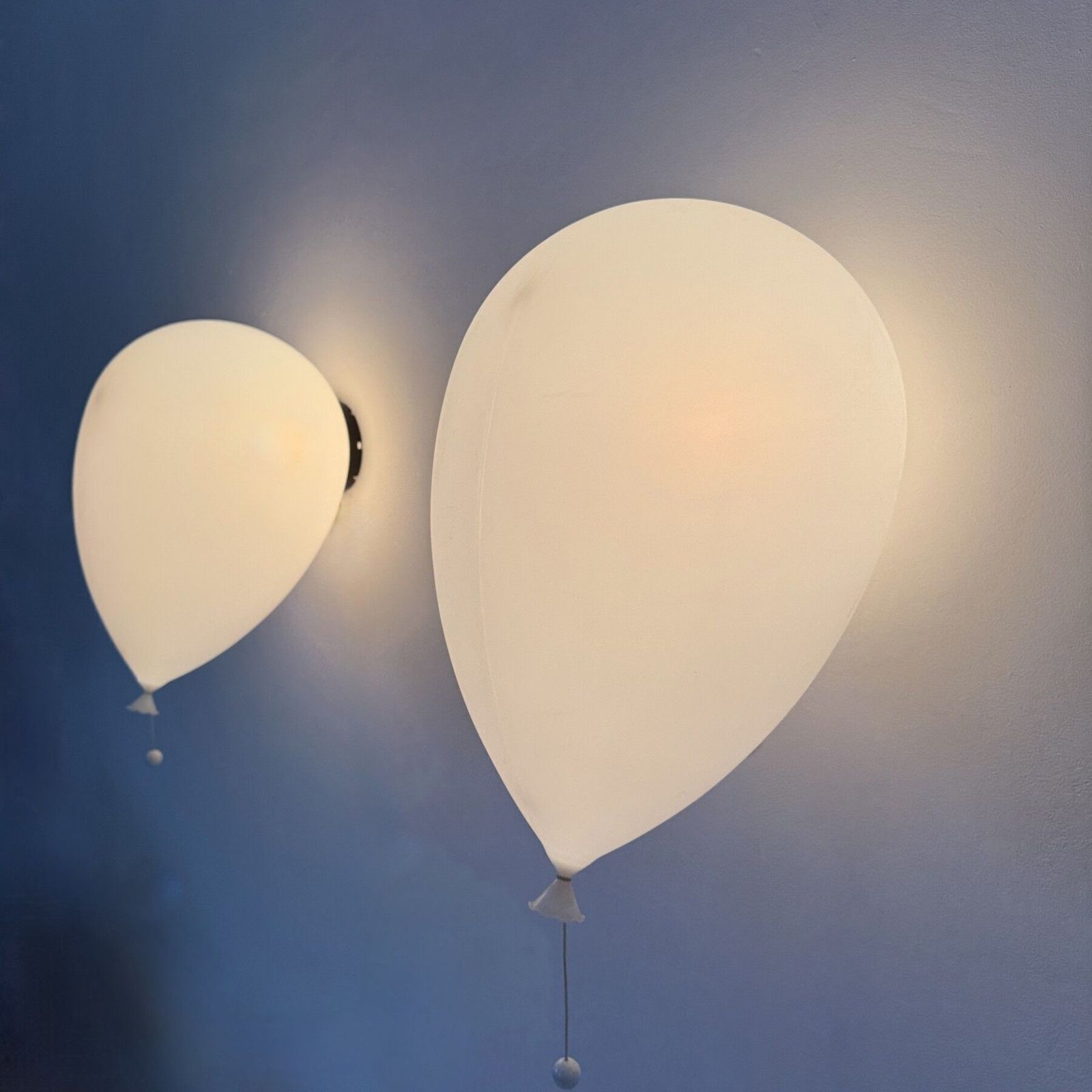 Paar Grote Palloncino Wandlampen Van Yves Christin Voor Bilumen, 1984 photo buy