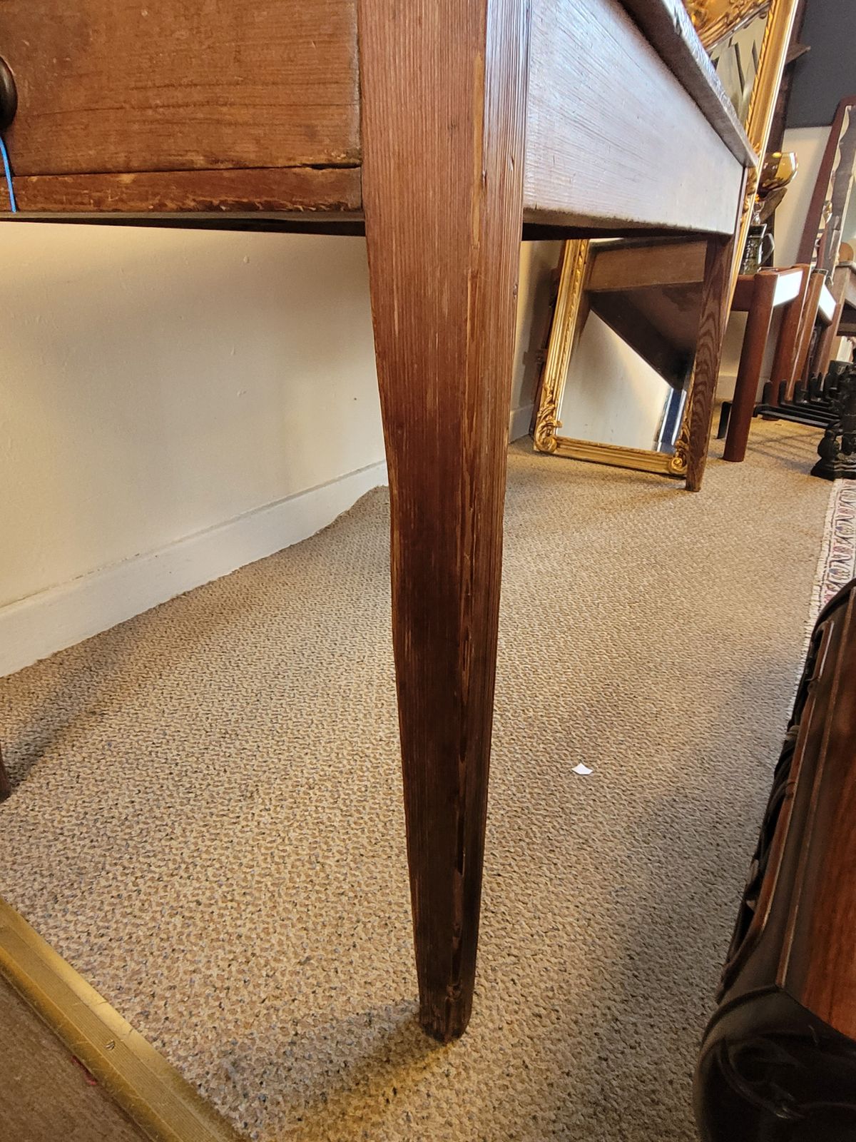19th Century French Cherrywood / Fruitwood Farmhouse Table photo 950.0