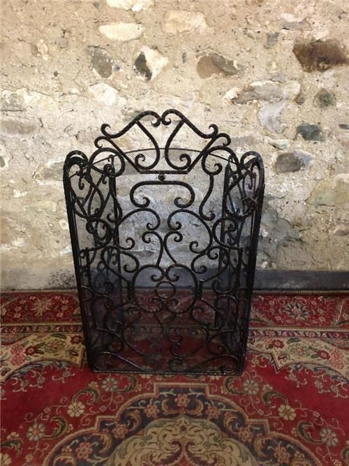 Beautiful Copper Fire Screen Fire Guard. 0421