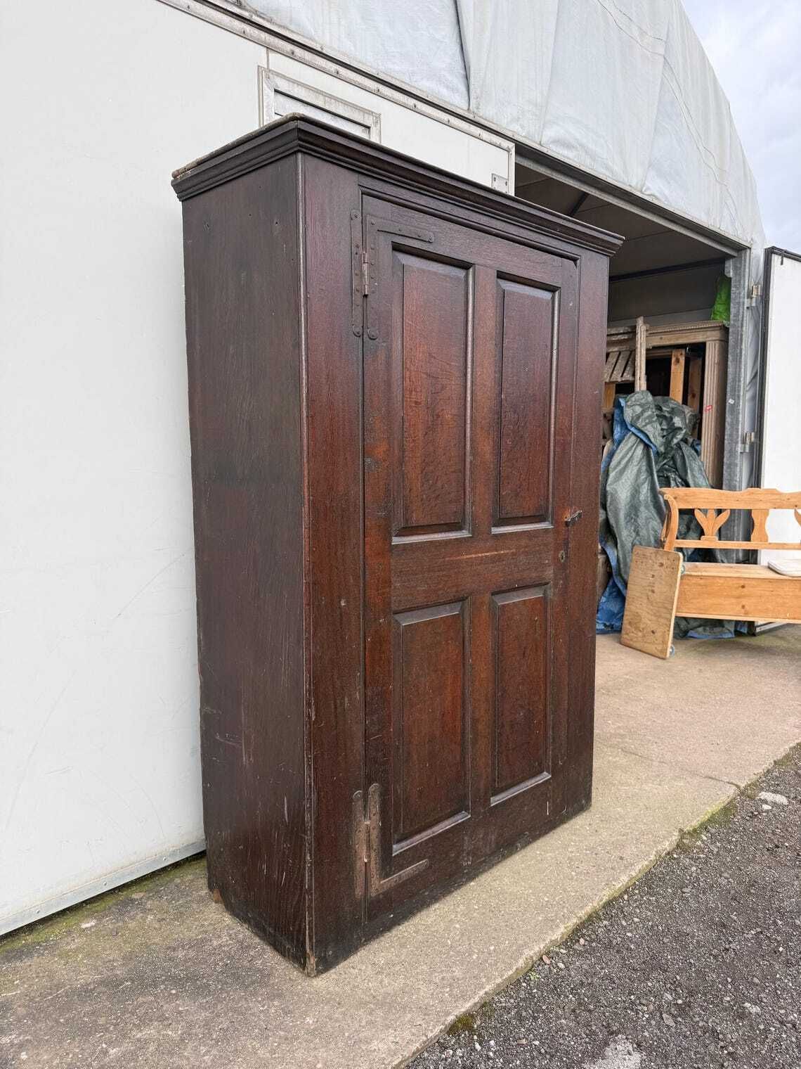 Cupboard   Large Victorian Oak Cupboard photo Furniture