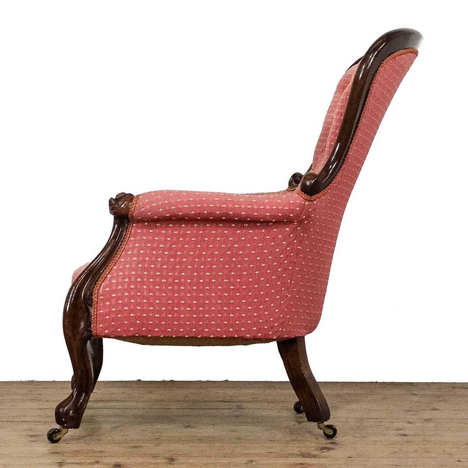 Antique Victorian Upholstered Armchair | Antique Armchair | Antique Seating | Victorian Antiques | Victorian Armchair photo Furniture