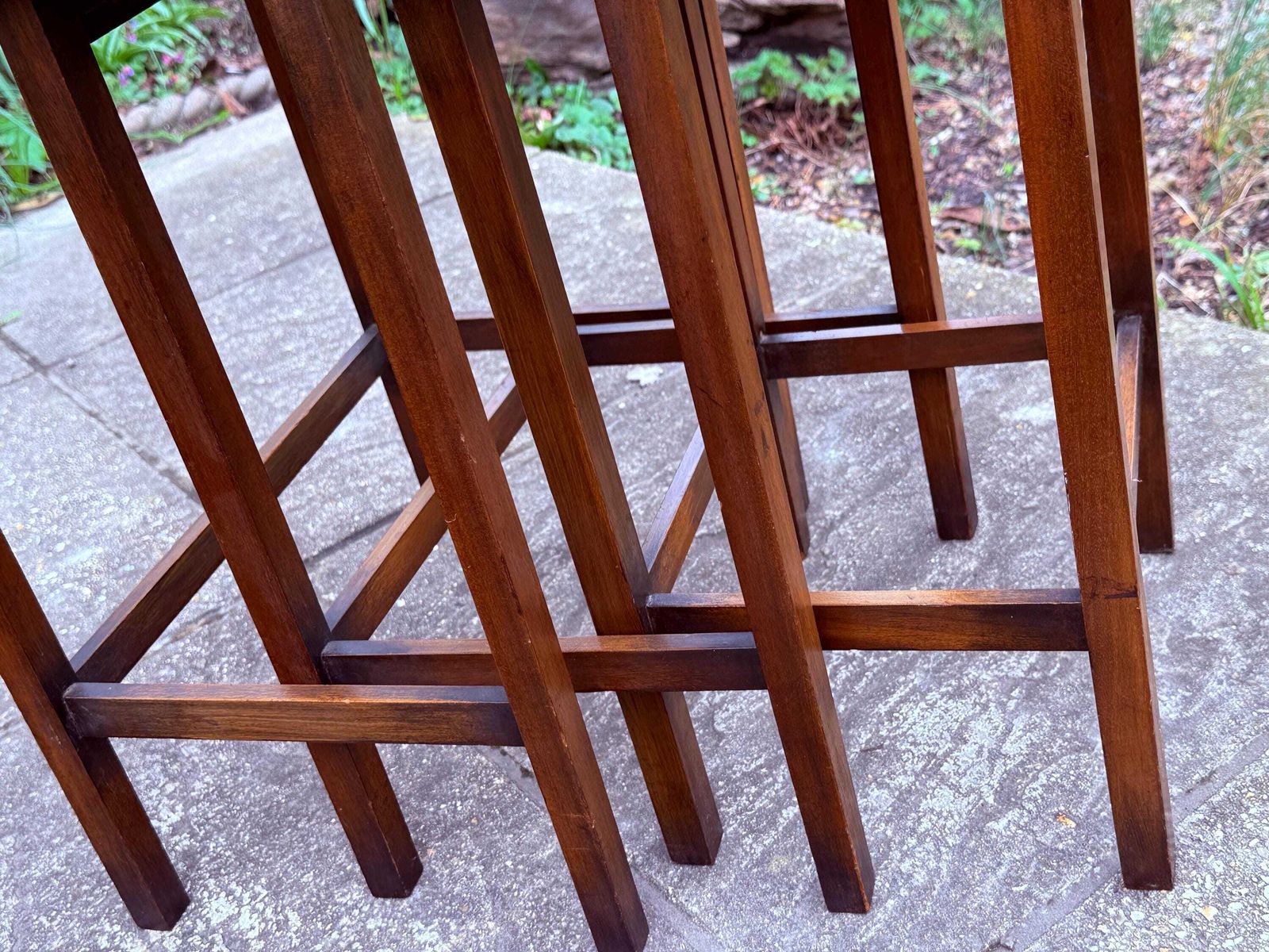 photo buy Mid Century 1960s Teak Nest Of Tables Scandinavian Style Occasional Tables (3 Tables)