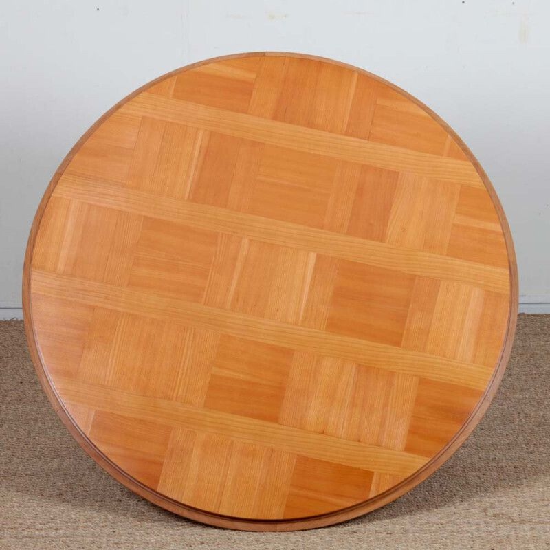 Wooden Coffee Table In The Style Of Charles Dudouyt, 1940 photo for sale