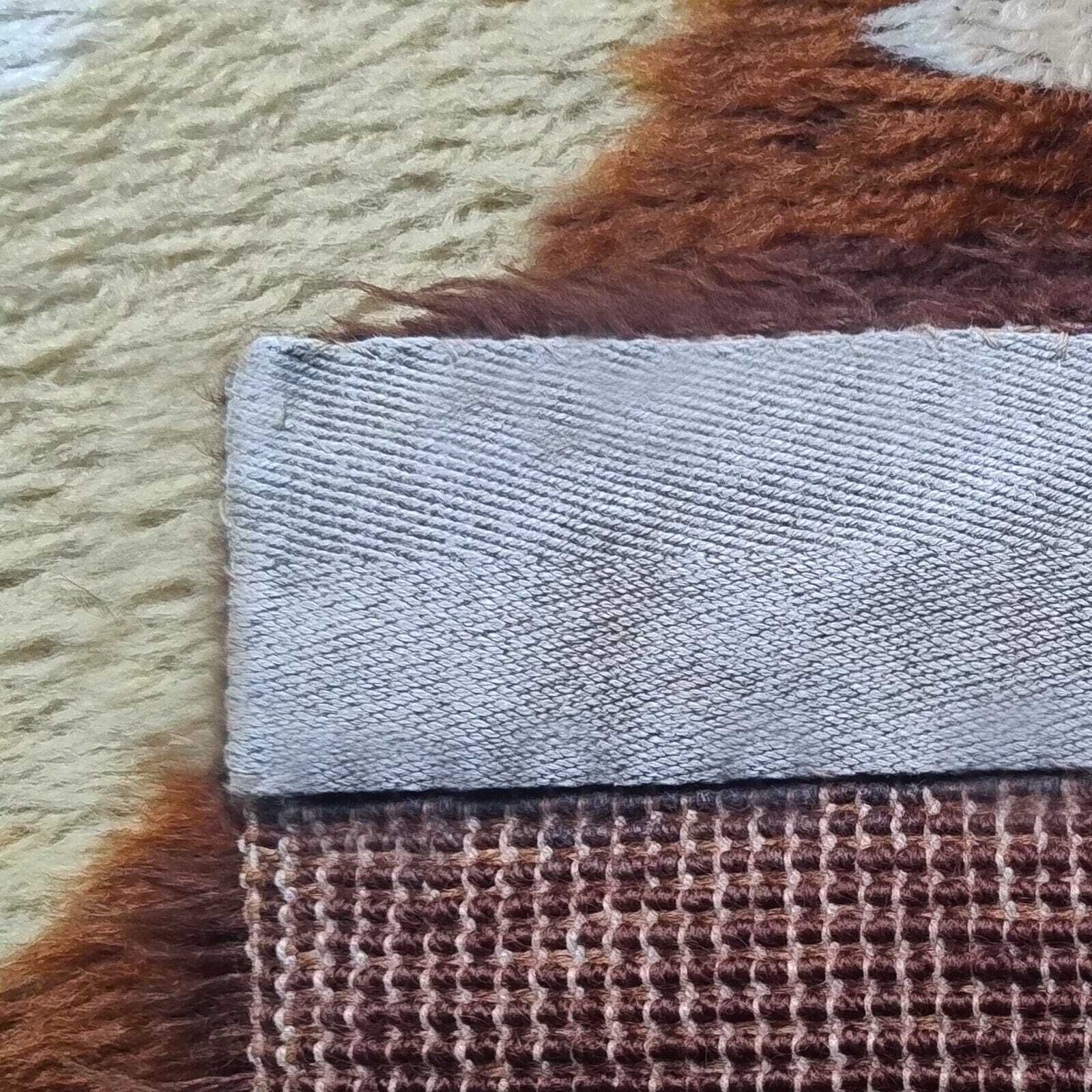photo for sale 1970s Museum Grade Avant Garde Wool Rug The Epithet Of Space Age Luxury. Made In Italy