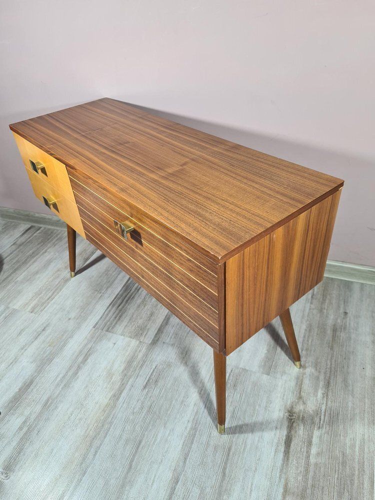 photo furniture Modernist Chest Of Drawers With Contrasting Veneer, 1960s