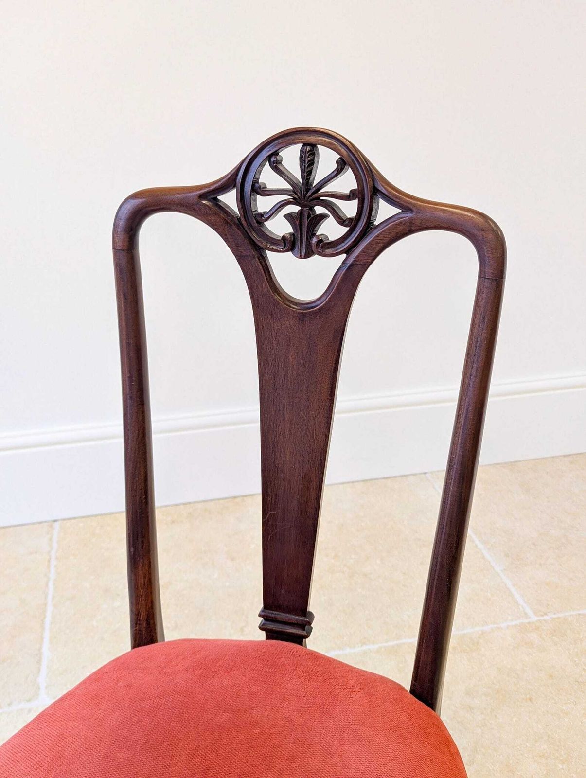 Antique George III Mahogany Side Chair C.1800 photo furniture