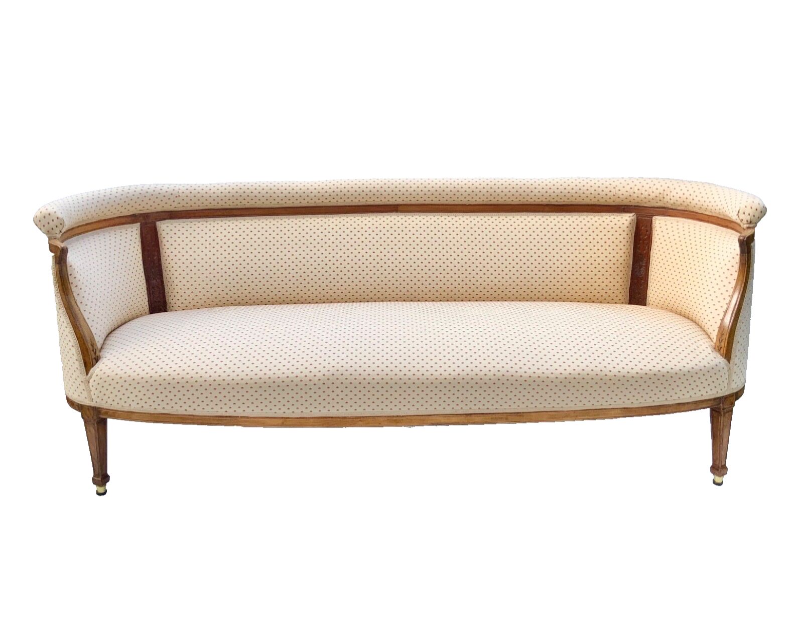Antique Swedish Gustavian Sofa 3 Seater Late 1800s