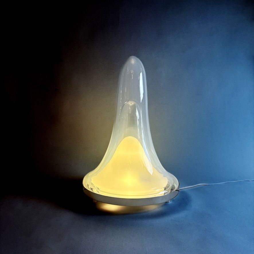 Pair Of Ls144 Table Lamps By Carlo Nason For Av Mazzega photo 10500.0