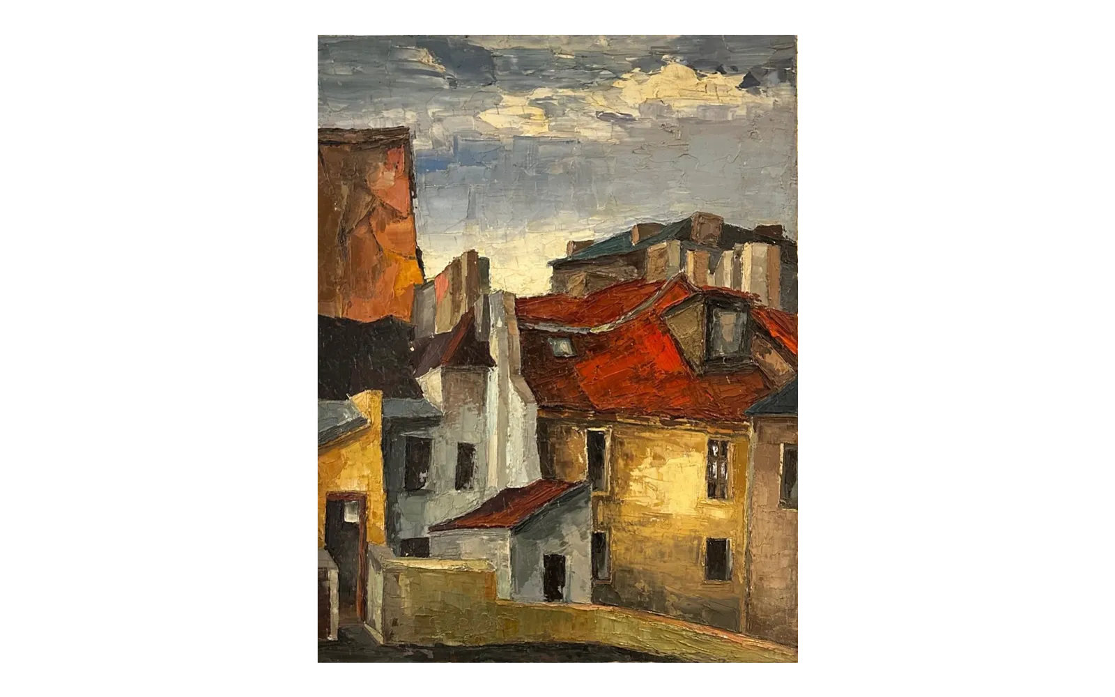 "The Rooftops Of Paris" By Marius Jean Gardon (1914 1990)