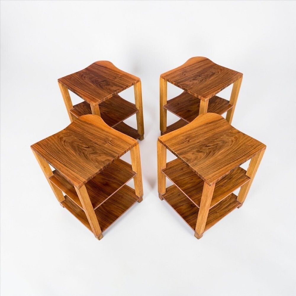 Art Deco Nest Of Five Tables By Harry And Lou Epstein photo vinterior