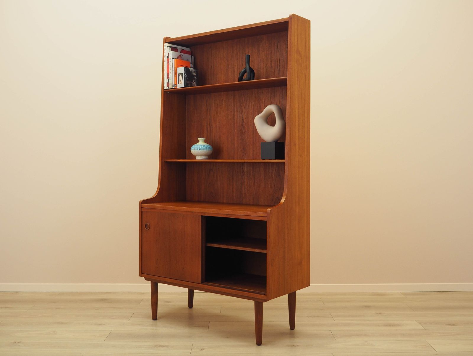Teakhouten Boekenkast, Deens Design, Jaren 1970, Ontwerper: Johannes Sorth photo 1639.0