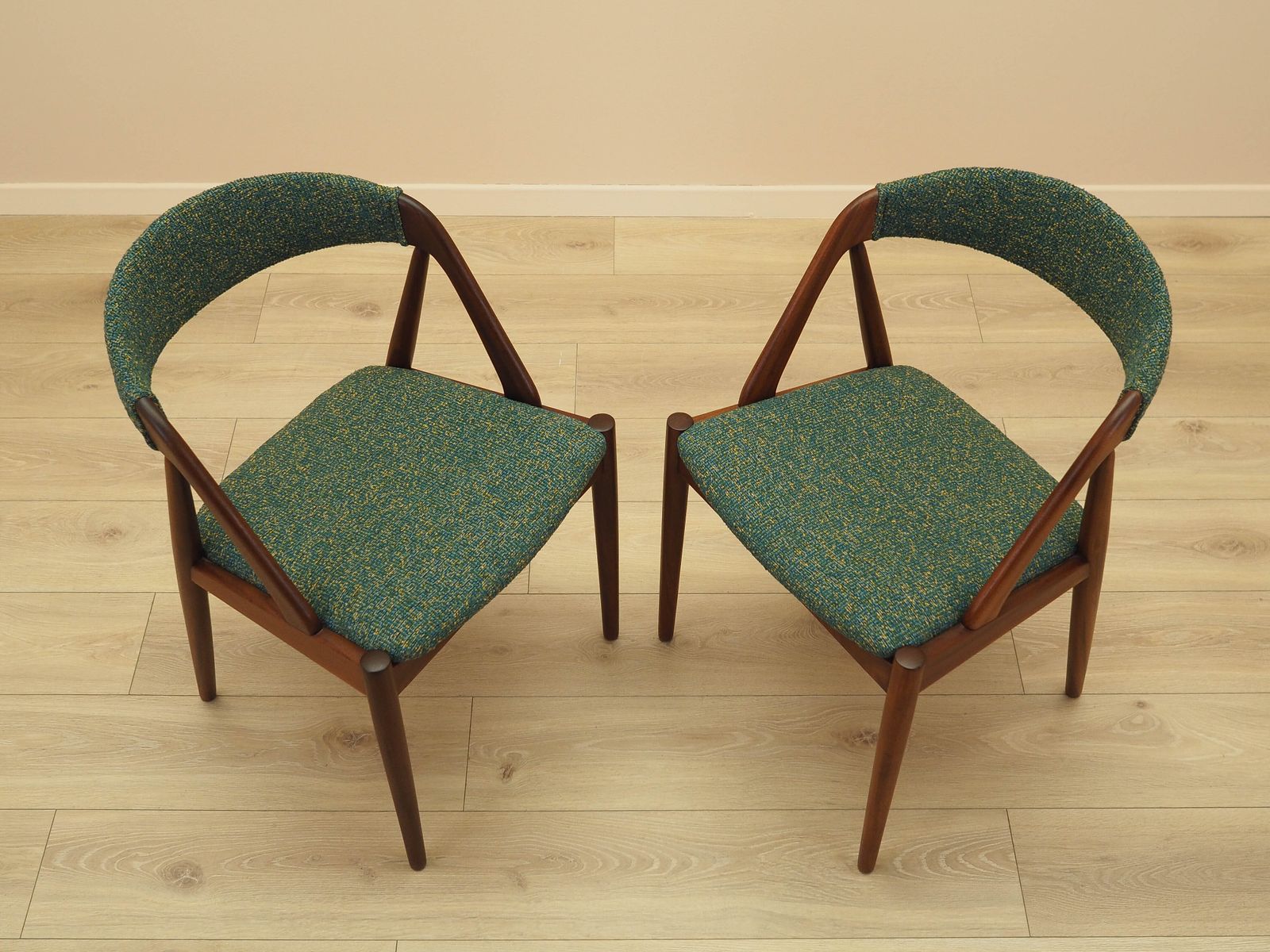 photo furniture Set Of Two Teak Chairs, Danish Design, 1970s, Designer: Kai Kristiansen