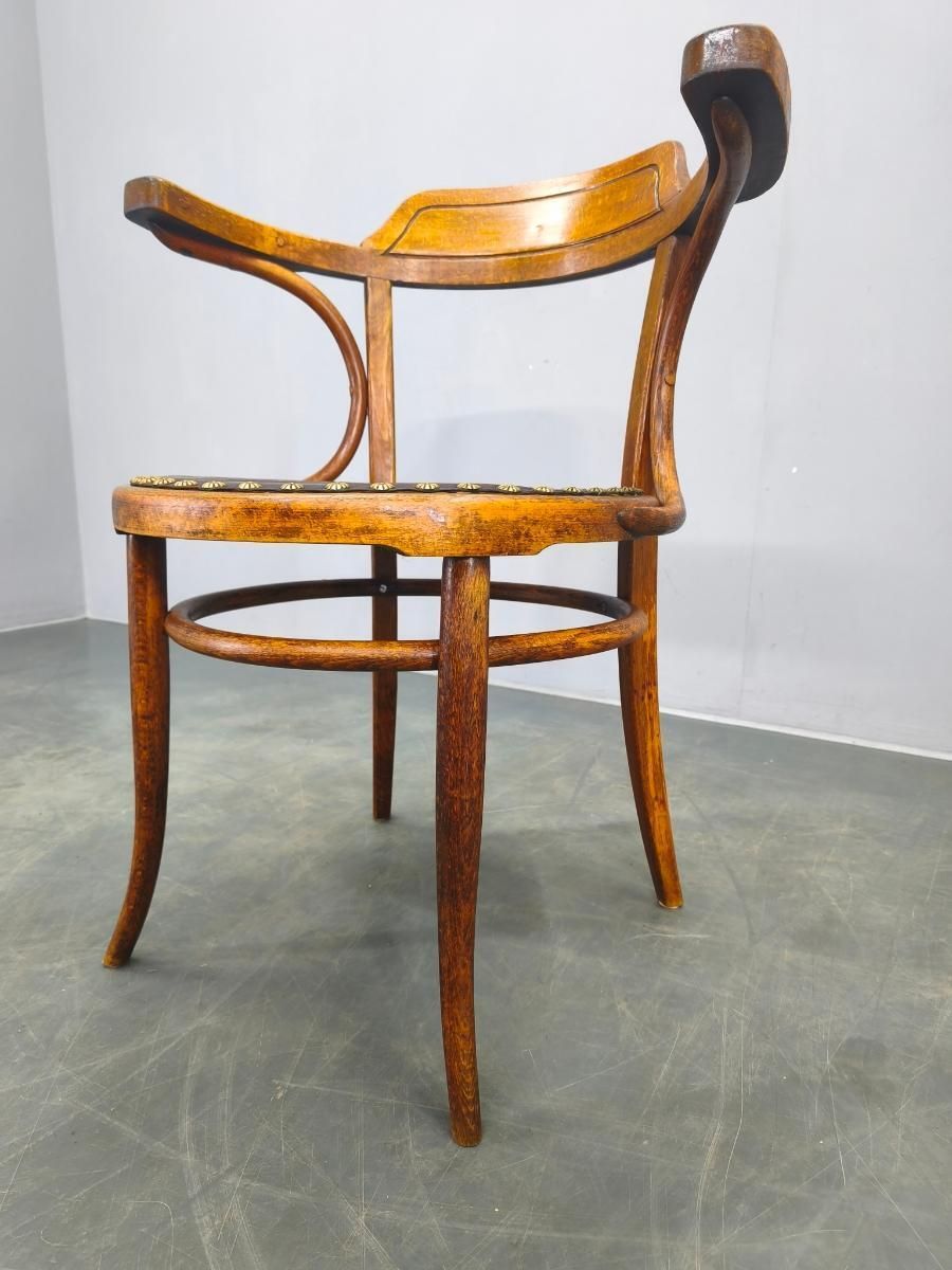 482.0 Jacob & Josef Kohn Secession Armchair, Vienna, 1930s photo