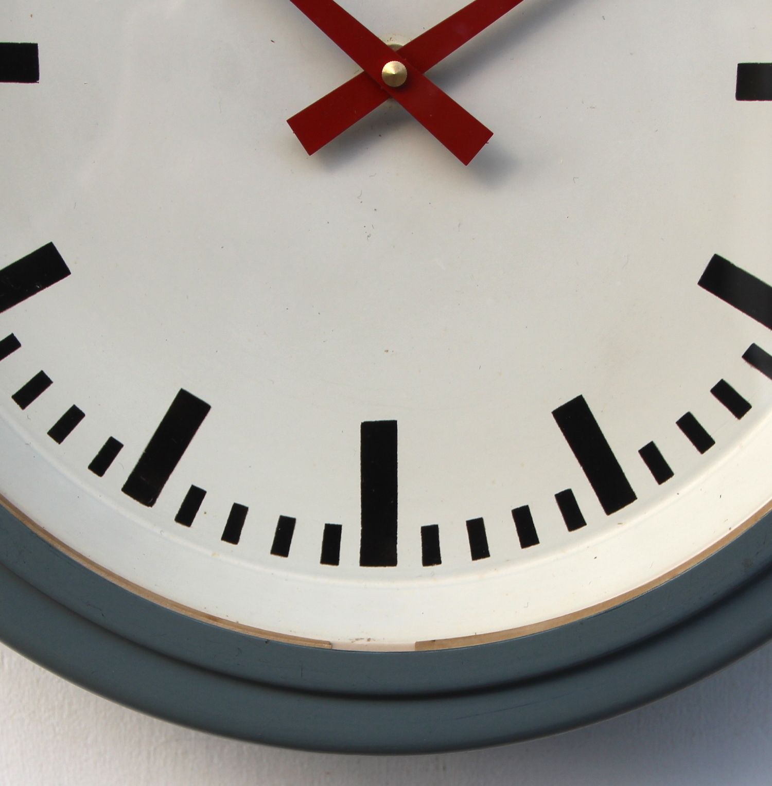 1960s West German Vintage Factory Wall Clock. Fully Guaranteed. London Timepiece. photo buy