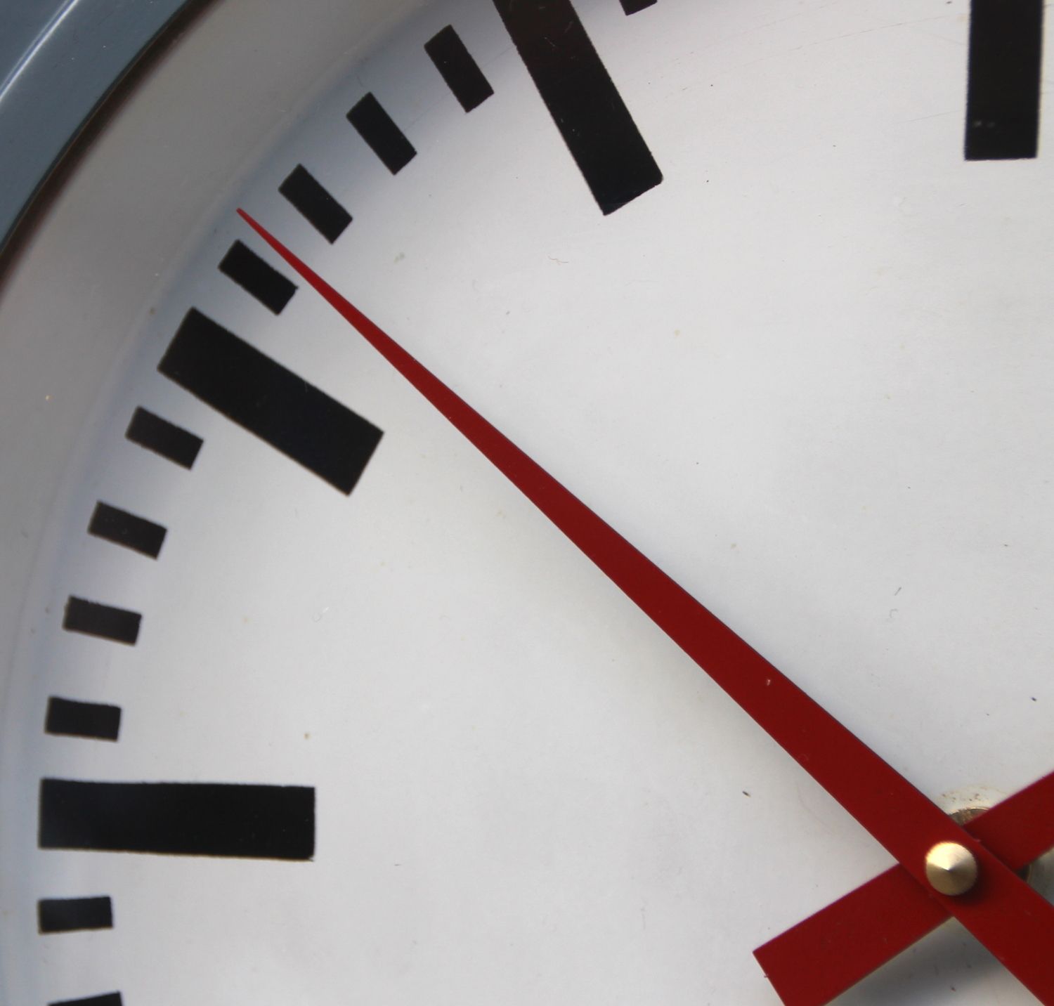 photo buy 1960s West German Vintage Factory Wall Clock. Fully Guaranteed. London Timepiece.