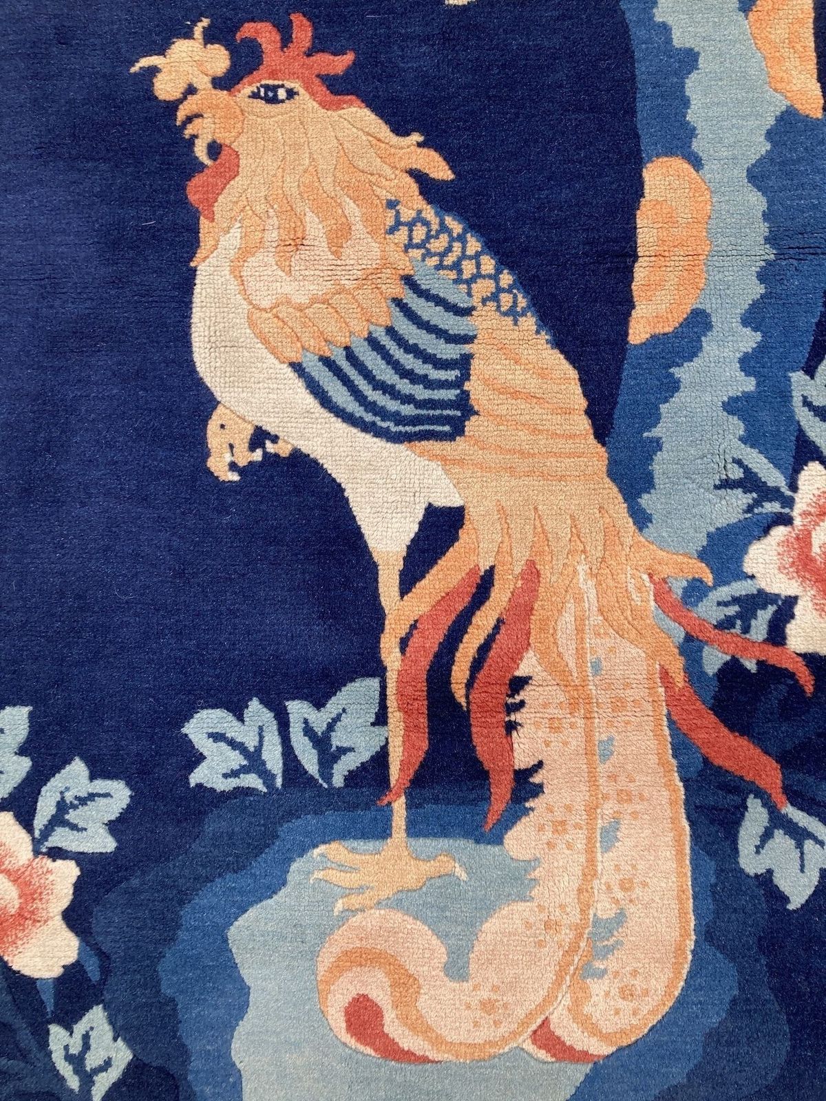 photo for sale Vintage Chinese Pao Tao Rug 1.52m X 0.91m