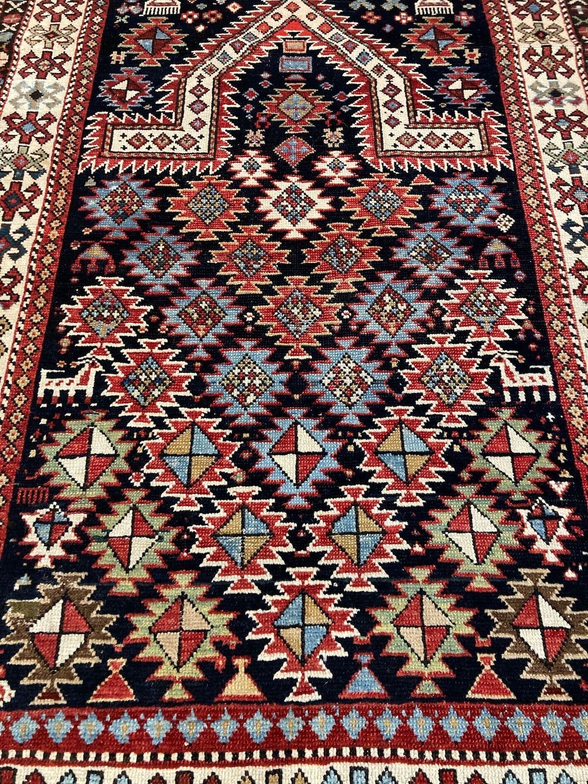 Antique Caucasian Prayer Rug 1.51m X 1.03m photo buy