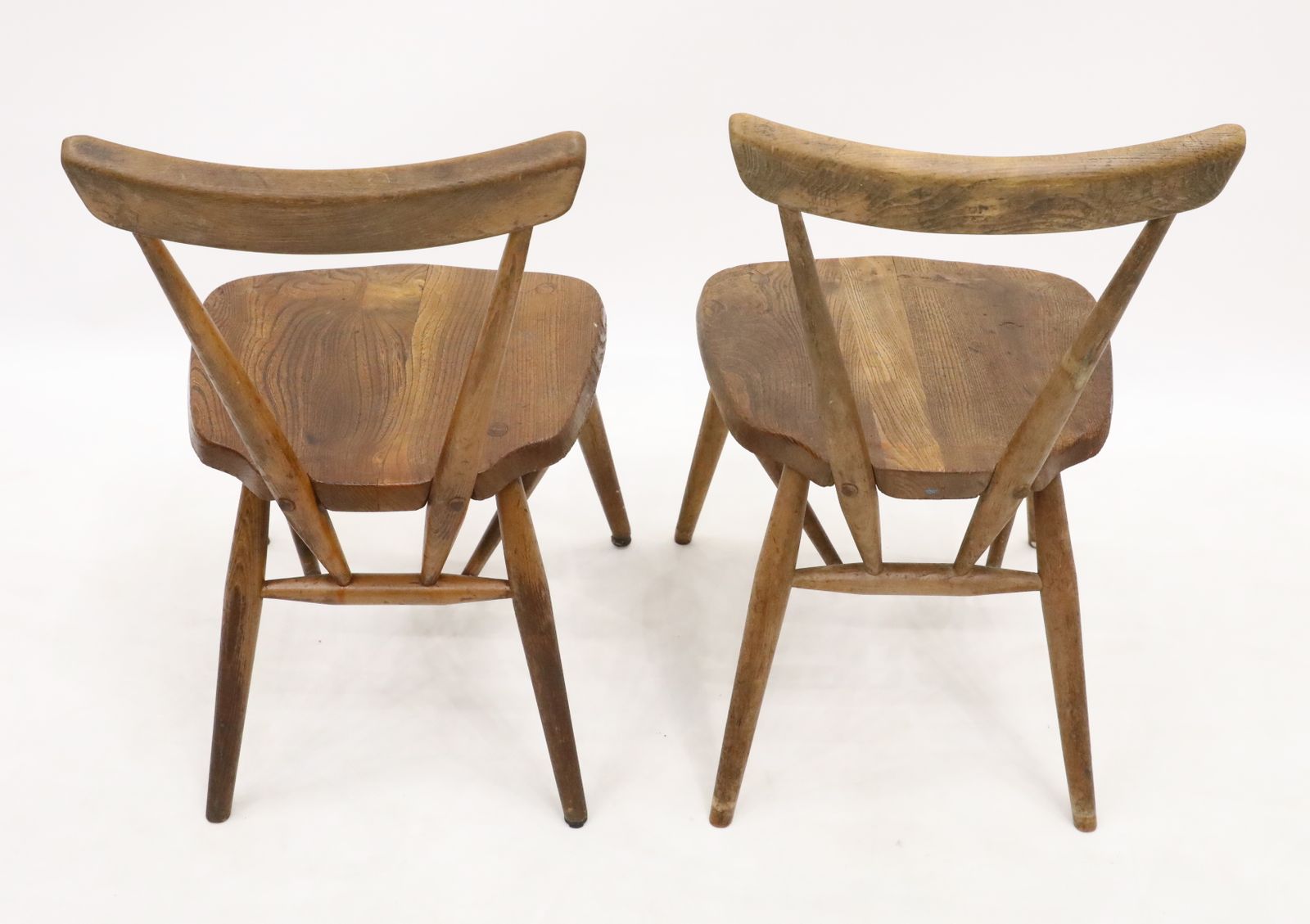 2 Ercol Stacking Chairs School/Playroom Chairs 1950s Finish Free Uk Delivery photo 367.0