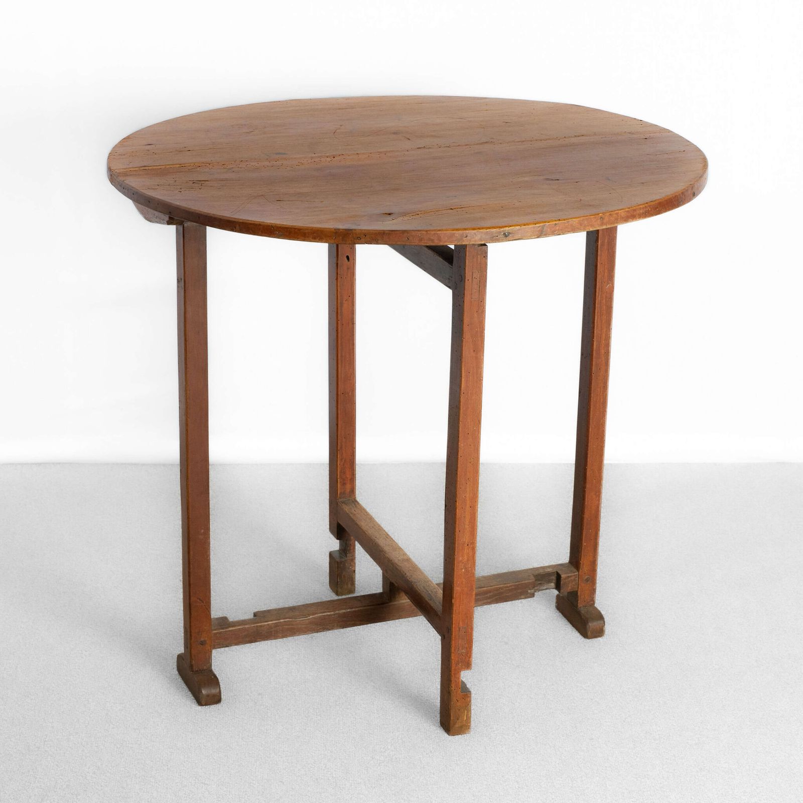 19th Century French Tilt Top Wine Tabl photo Furniture
