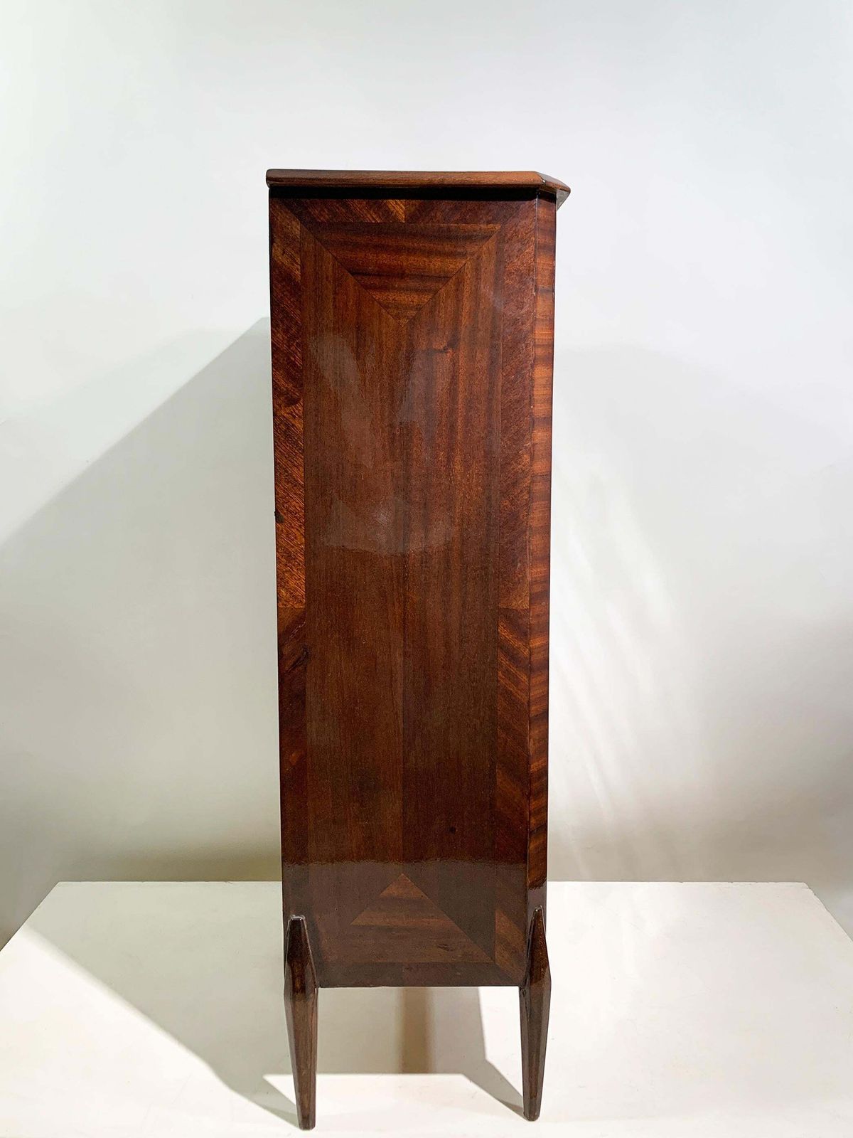 Italian Art Deco Secretary & Dry Bar With Wood Inlay, Circa 1940s photo vinterior
