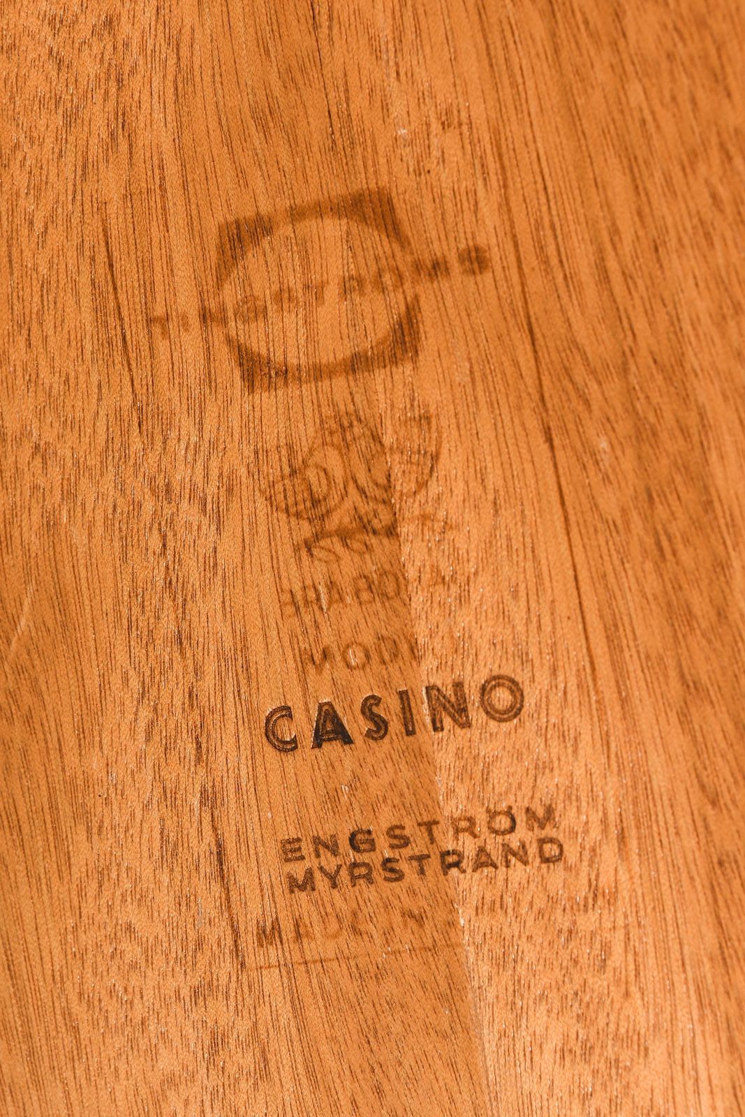 Trolley In Brass And Rosewood By Sven Engström & Gunnar Myrstrand, 1960s photo vinterior