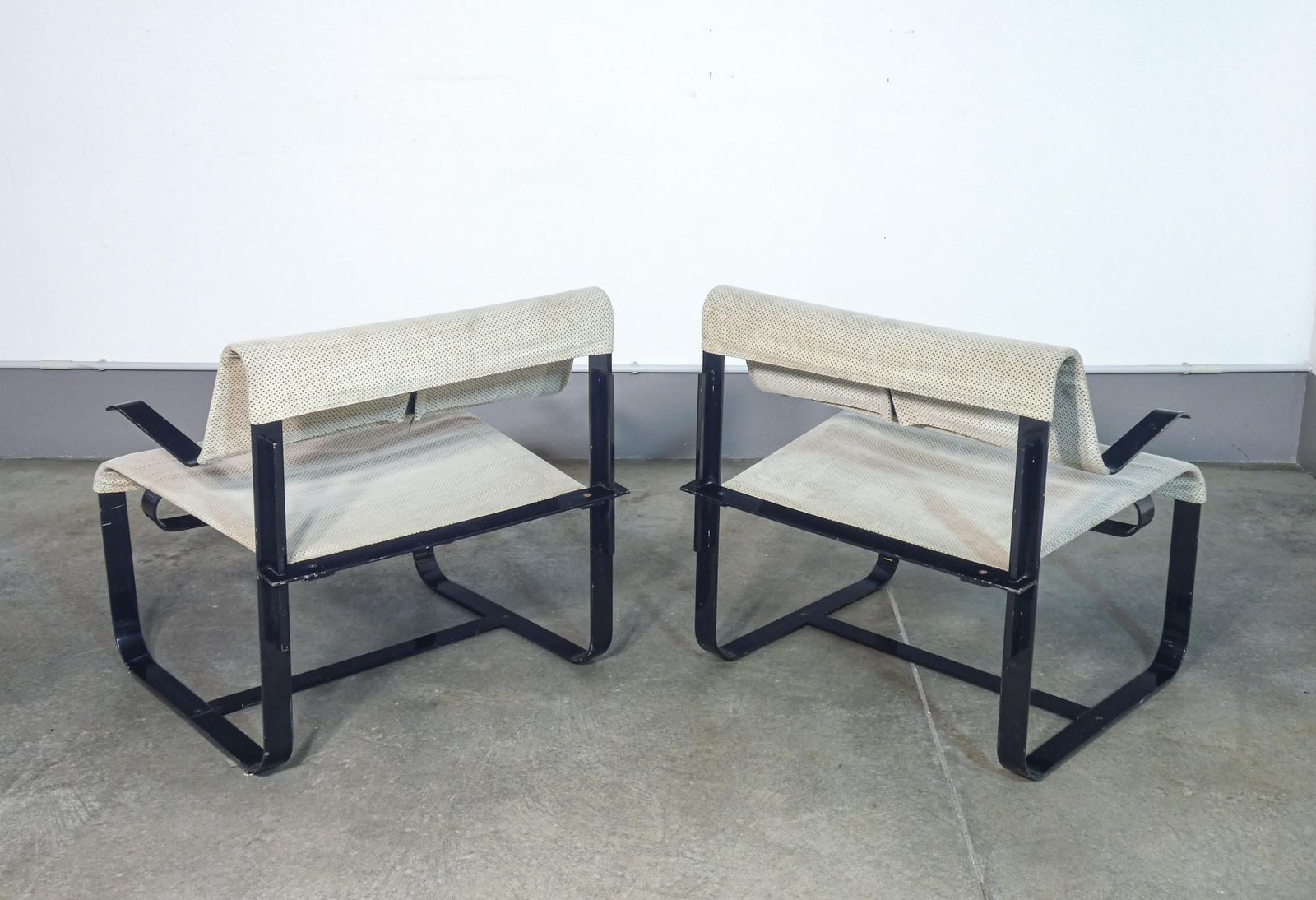 Set Of Six Armchairs, Original Design By Giovanni Offredi For Saporiti. 1970s photo buy