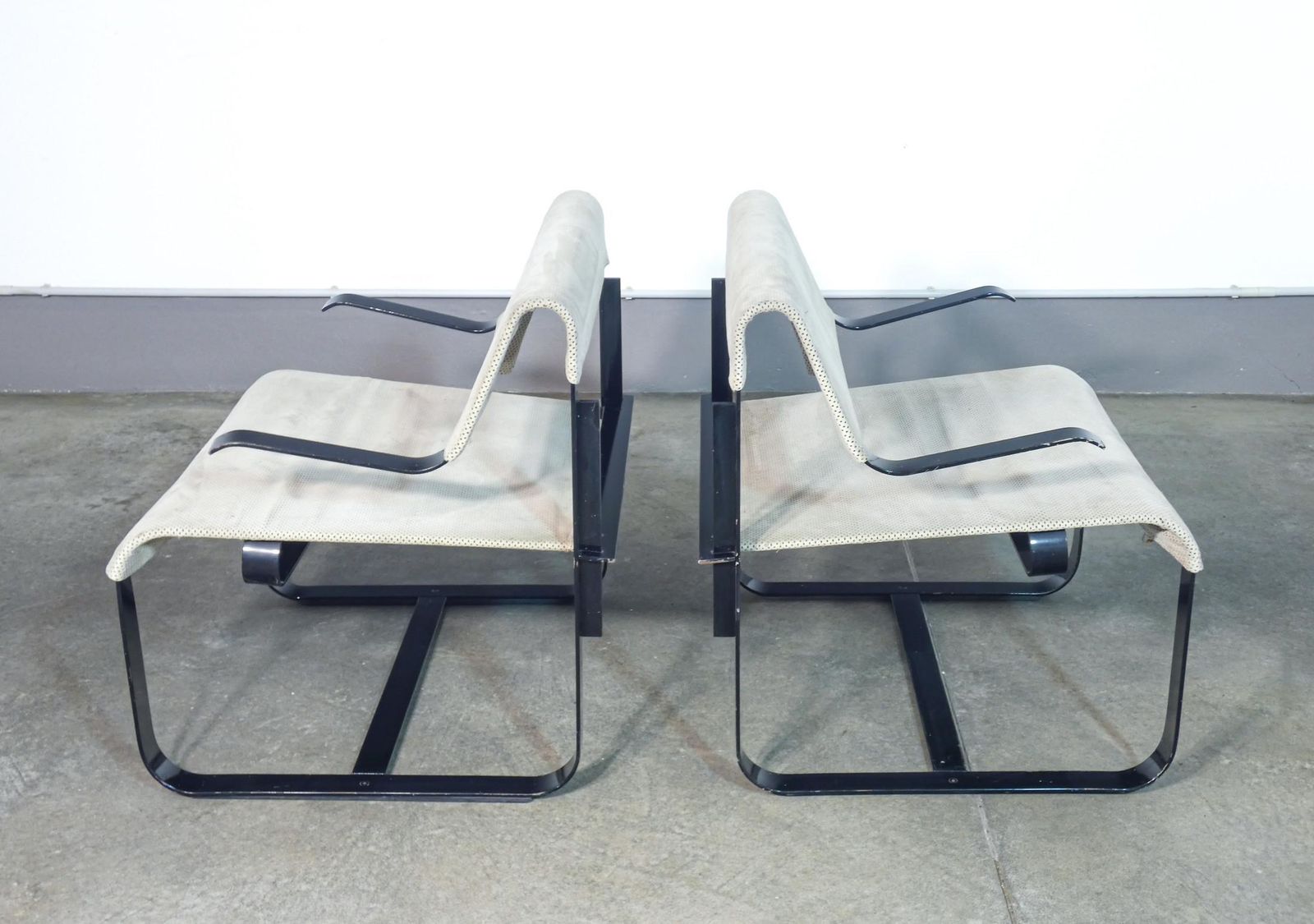 photo vintage Set Of Six Armchairs, Original Design By Giovanni Offredi For Saporiti. 1970s