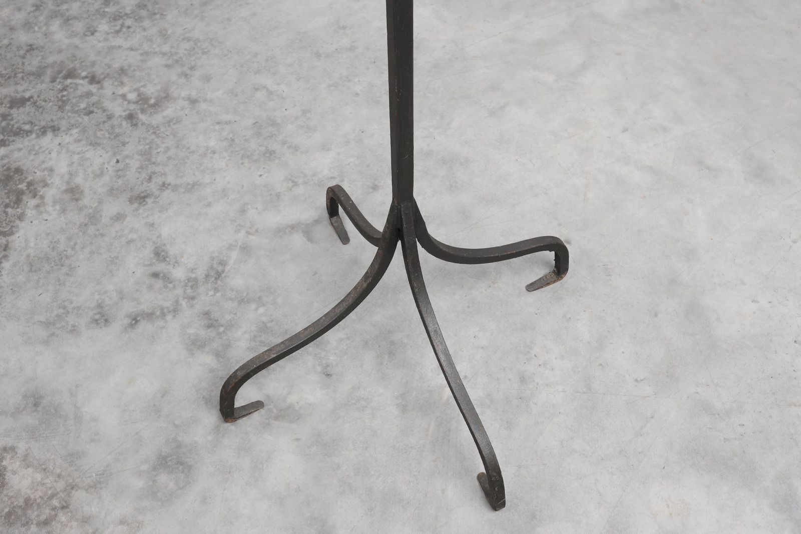 Home Decor 19th Century Neo‑Gothic Wrought Iron Candelabrum, France photo