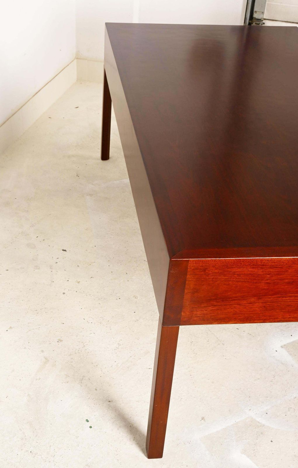photo vinterior Large Danish Mahogany Desk By Bernt Petersen & Rud Rasmussen, 1960s
