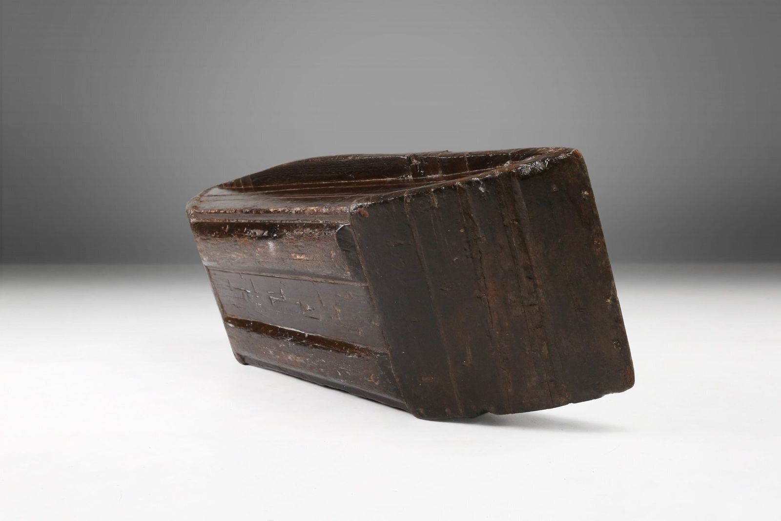 Wabi Wabi Handmade Wooden Trough Or Vessel, France, 19th Century photo buy
