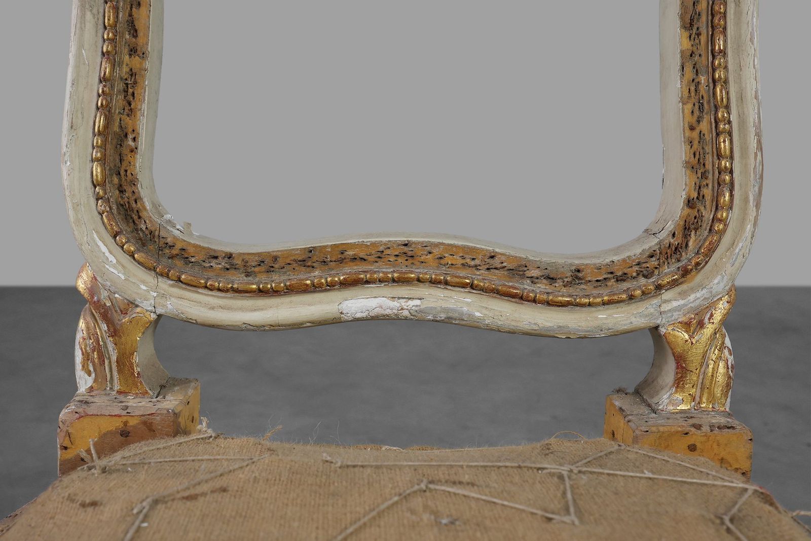 Antique Louis XV Chair In Carved Wood, 1800s photo Furniture