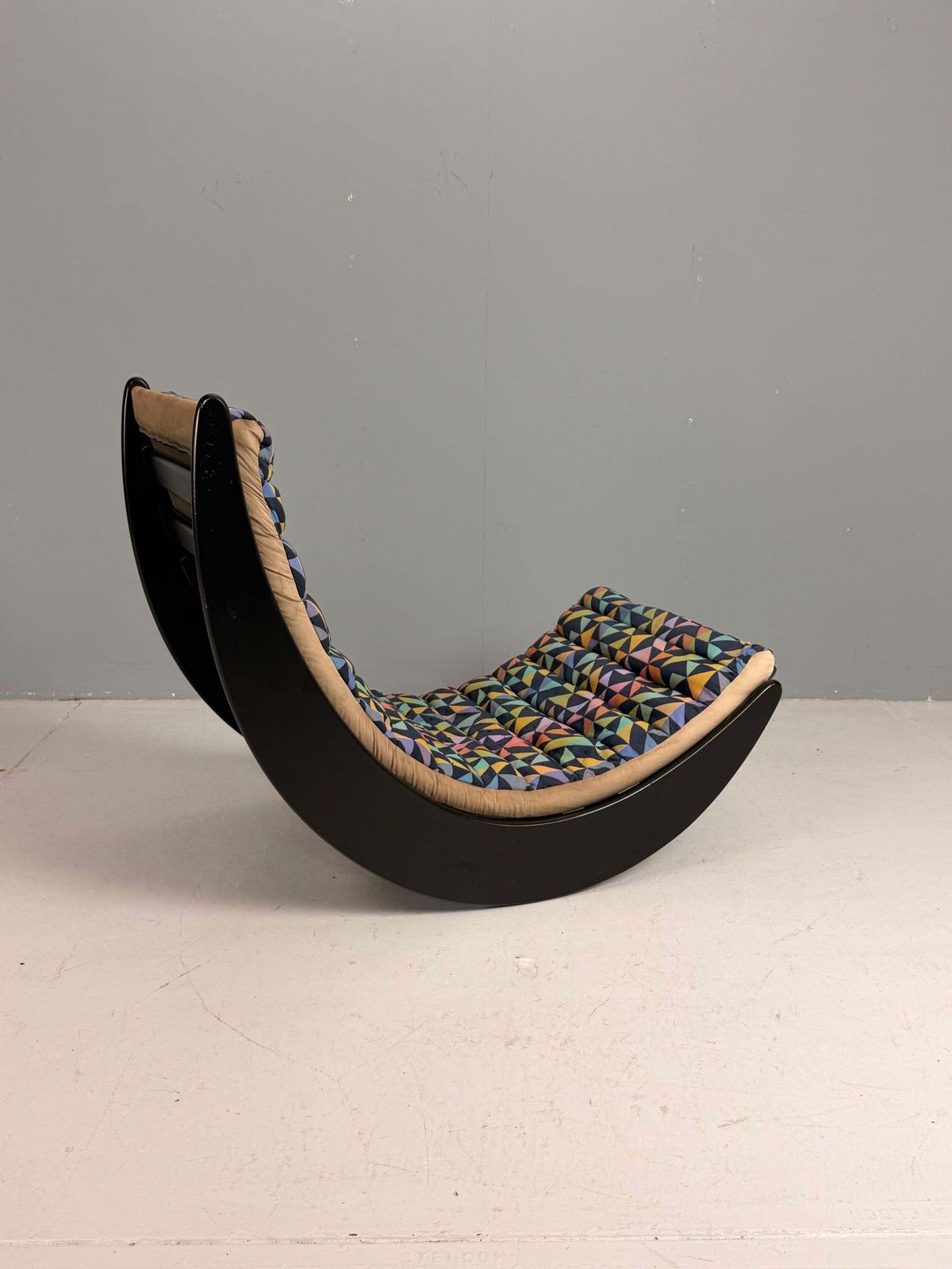Verner Panton Original "Relaxer 2" Rocking Chair By Rosenthal, 1970s photo furniture