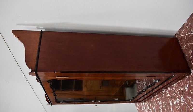 19th Century Mahogany Wall Display Case photo buy