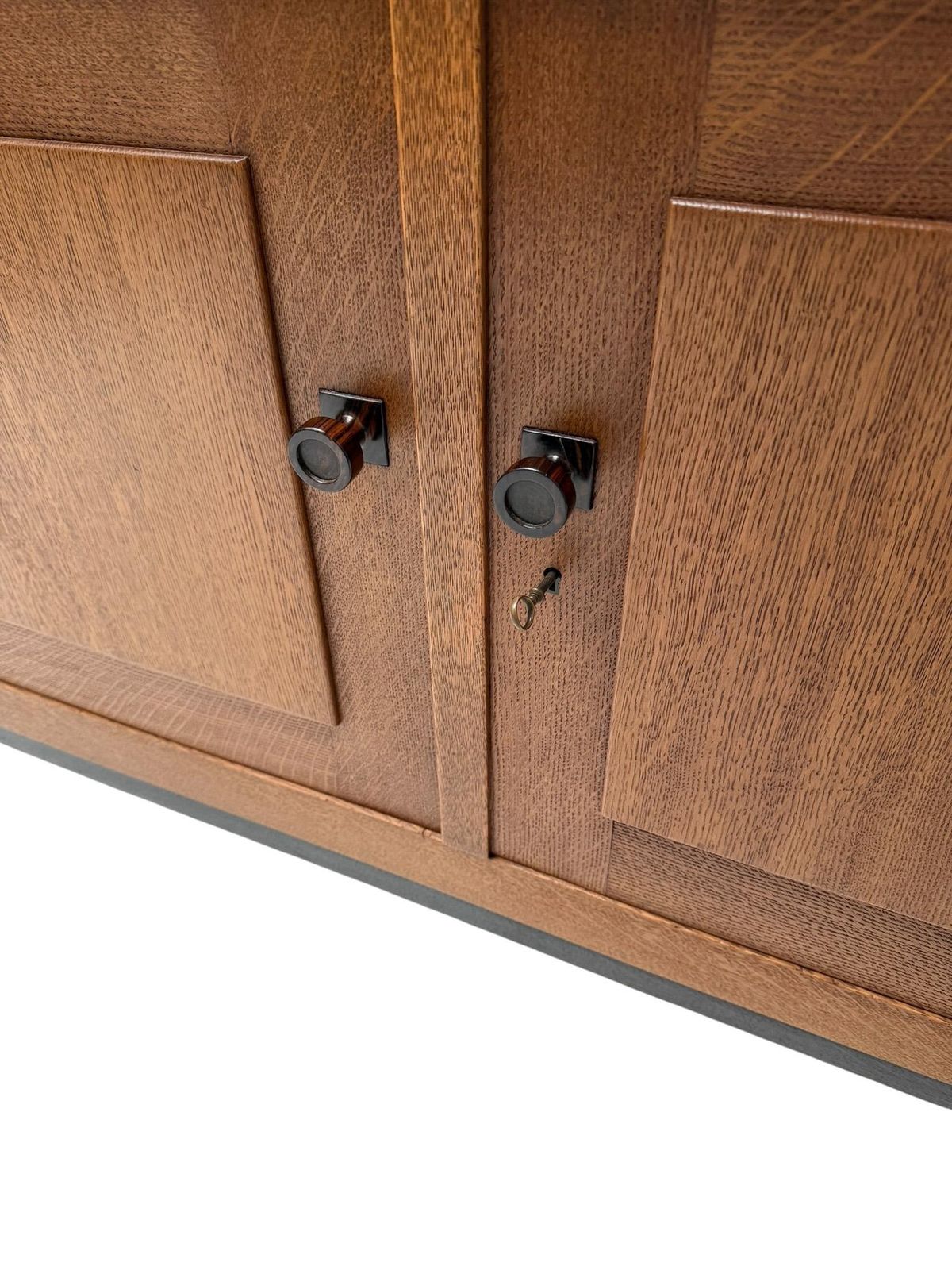 Furniture Art Deco Modernist Credenza Or Sideboard By H. Fels For L.O.V. Oosterbeek photo