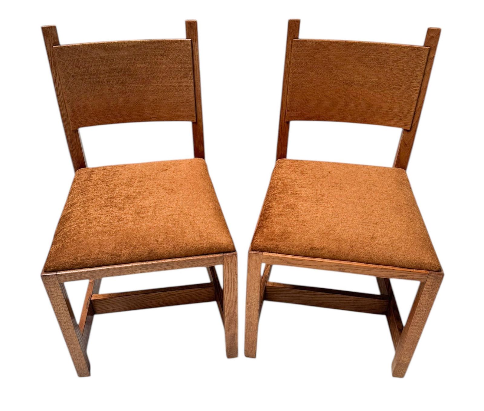 Two Art Deco Modernist Side Chairs By Hendrik Wouda For Pander, 1924 photo furniture