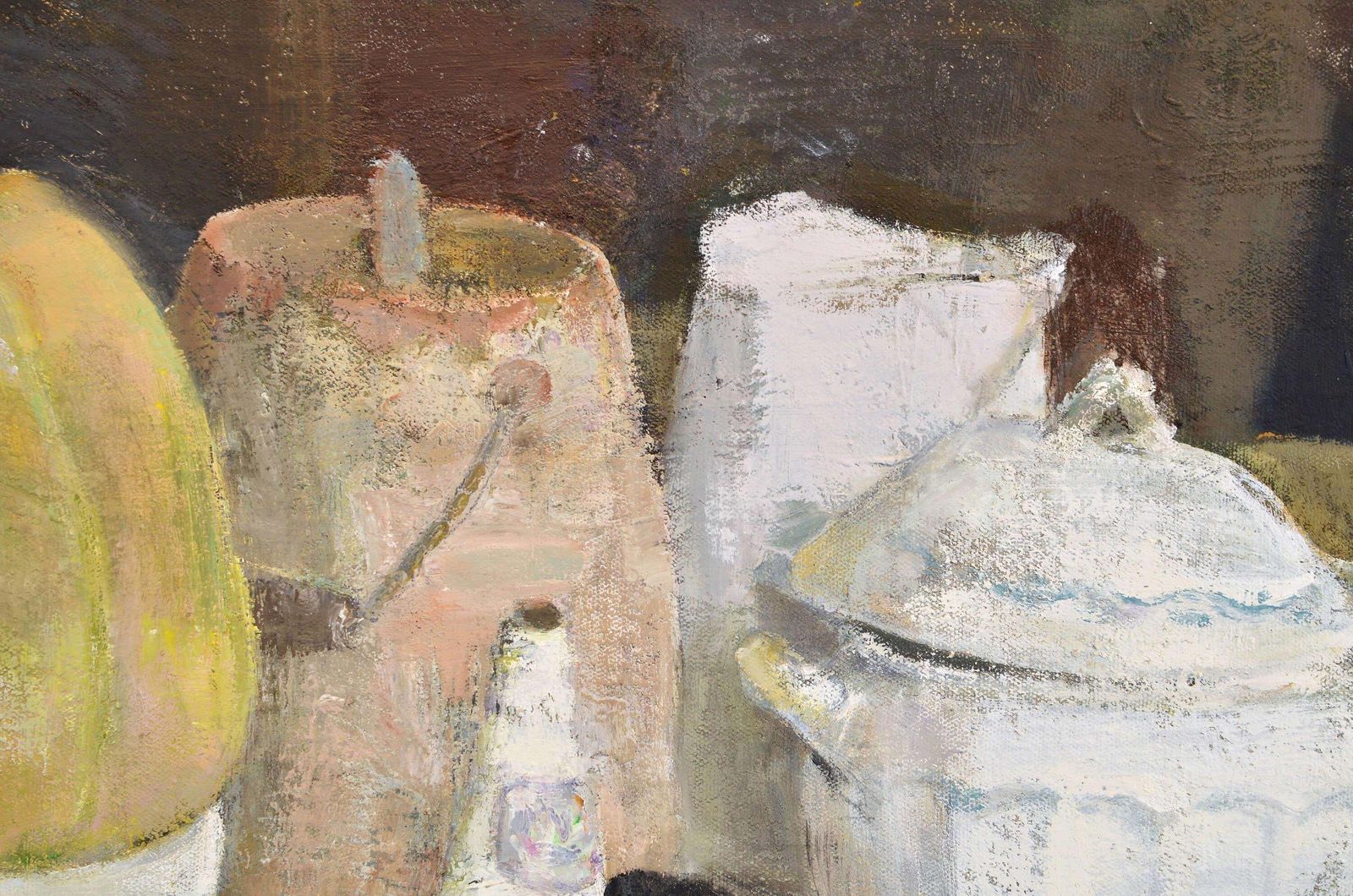 Imants Vecozolsstill Life With Pumpkin. 2010. Oil On Canvas 57x49 Cm2010 photo for sale