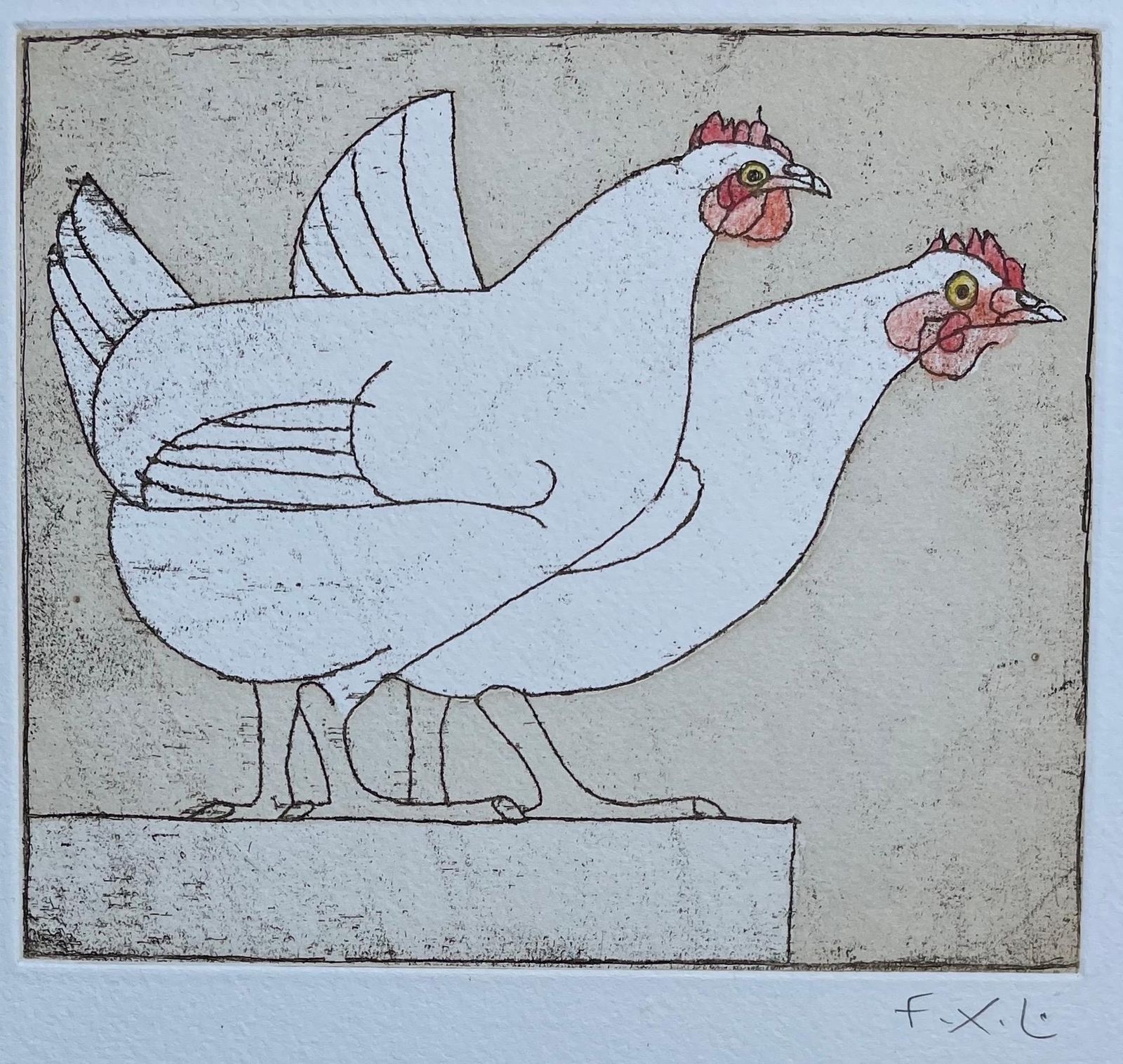 Claude And Francois Xavier Lalannefrançois Xavier Lalanne (1927 2008) Les Poules (The Hens), 20042002 photo Art