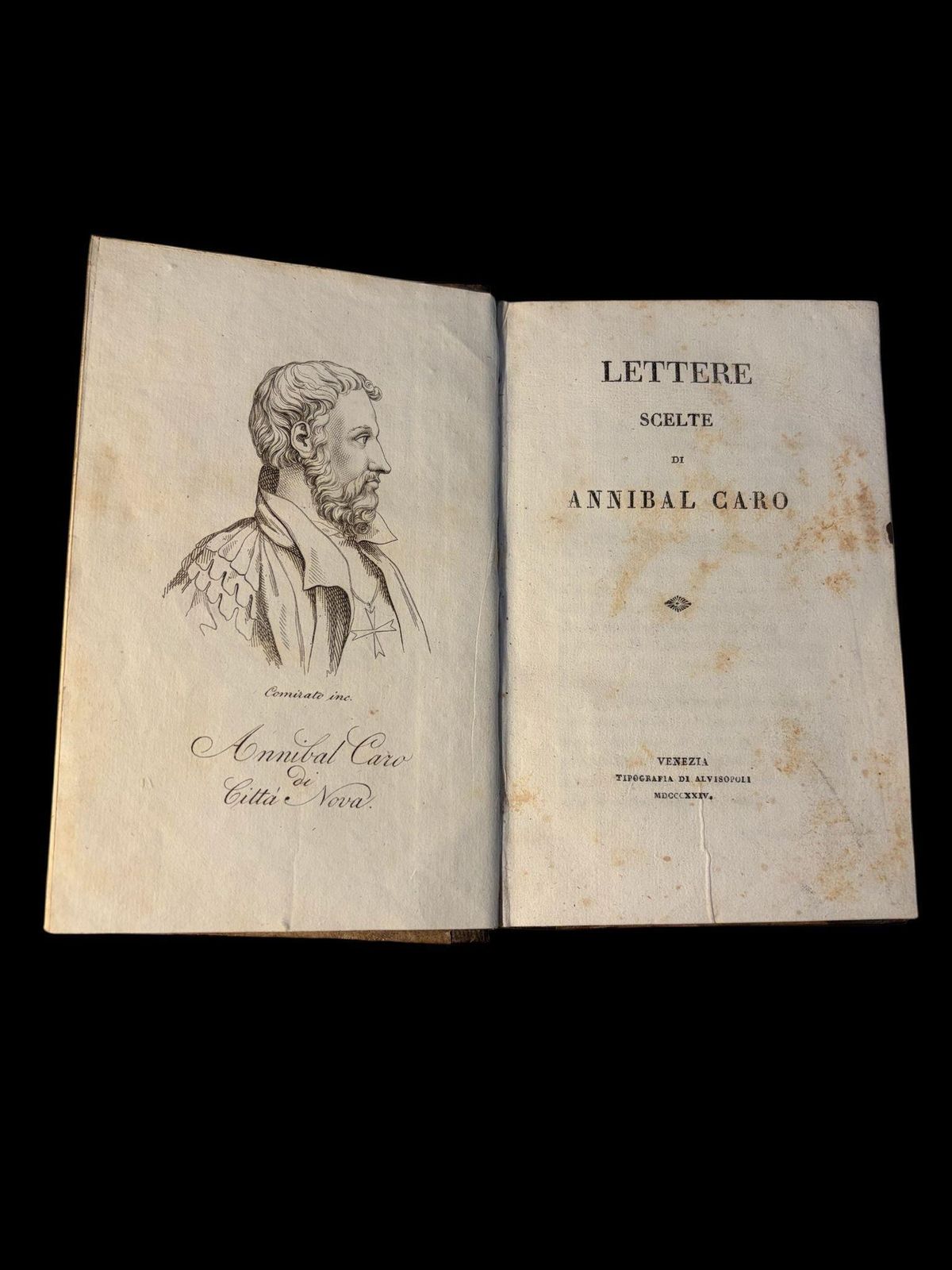 Selected Letters Of Annibal Caro Venice 1835 photo buy