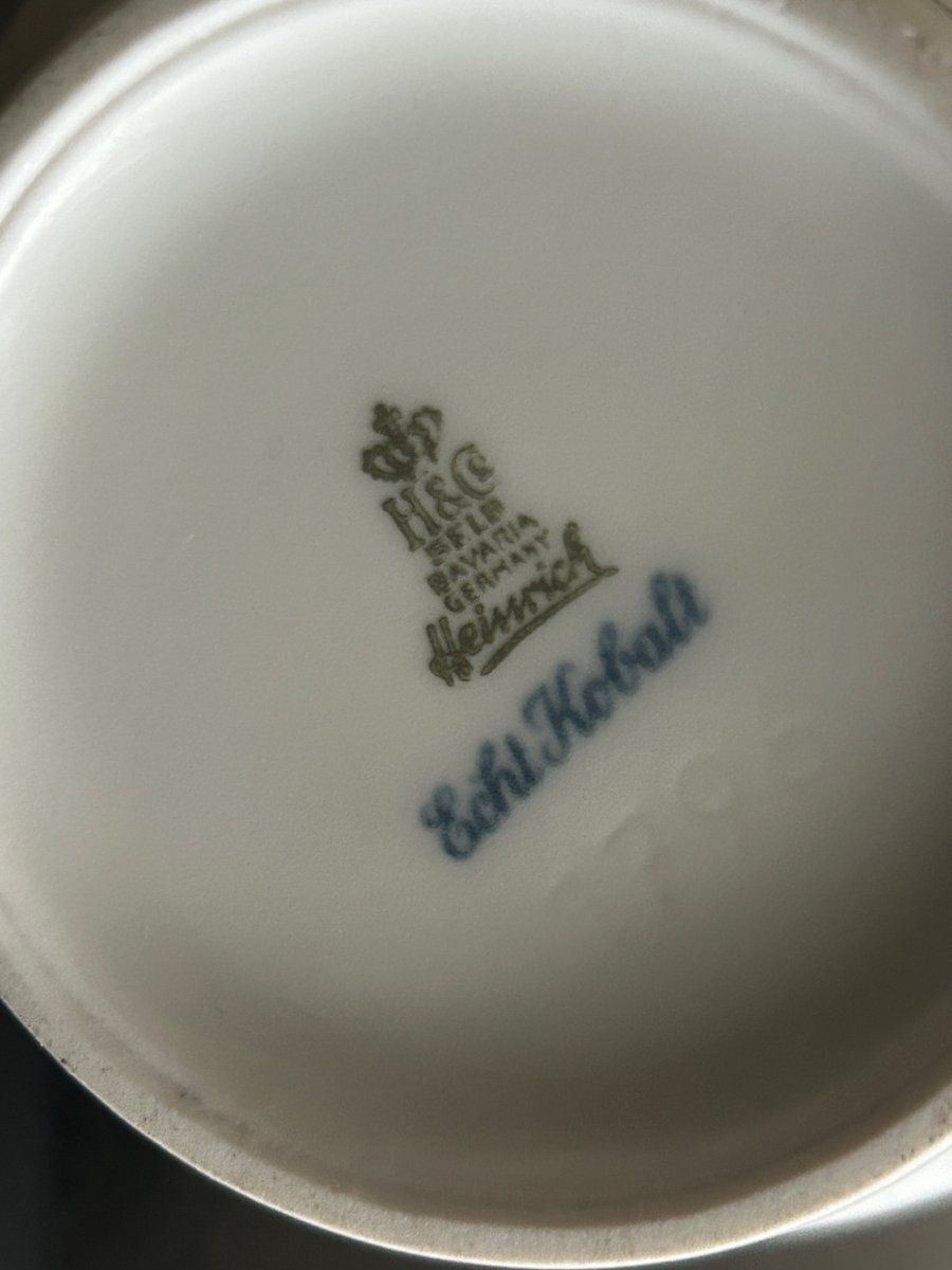 Porcelain Vase From Heinrich Bavaria, 1950s photo buy
