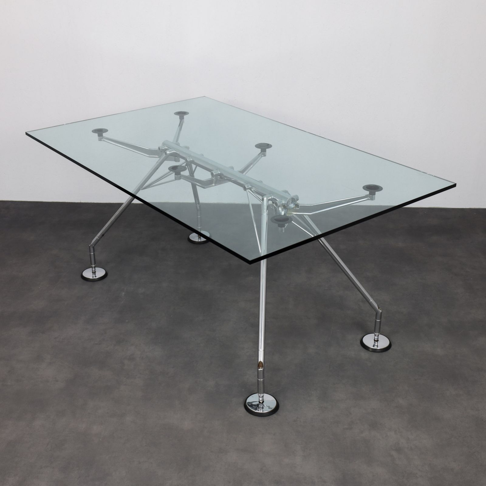 Nomos Table / Desk By Norman Foster For Tecno, Italy photo Furniture