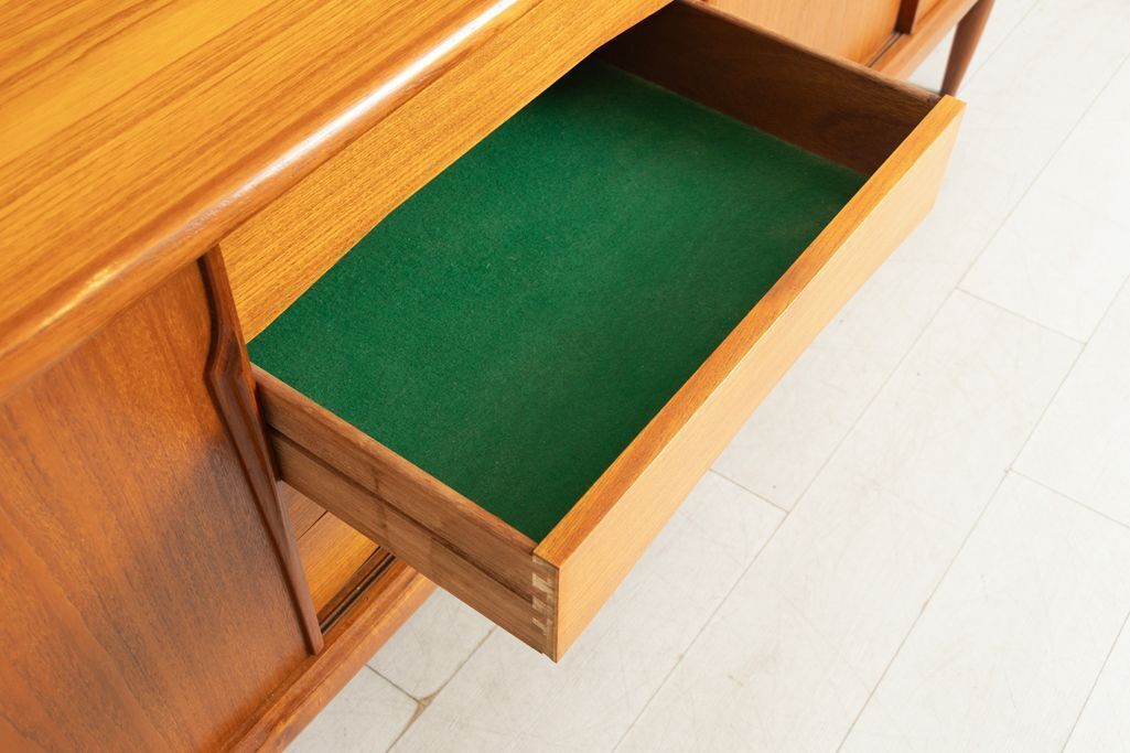 Midcentury Teak Sideboard By Gunni Omann For Axel Christiansen, Denmark, C.1960 photo buy