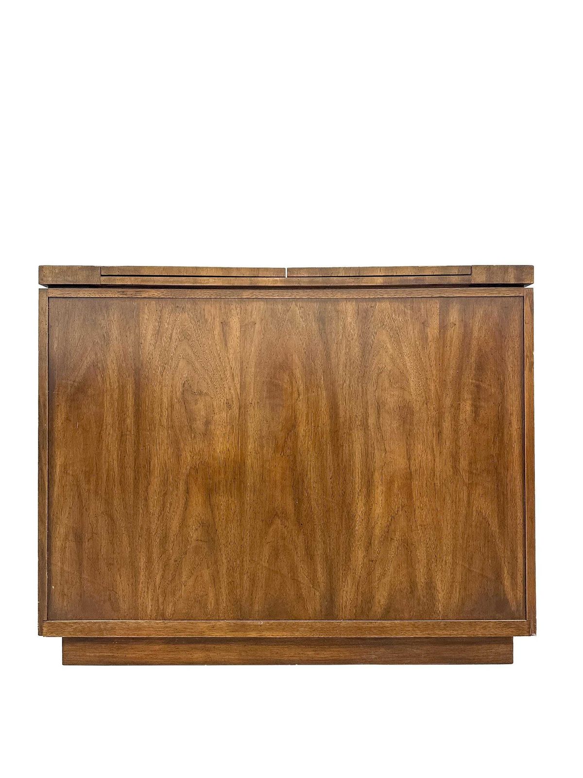 Vintage Drexel Heritage Sideboard Buffet Table   Mid Century Modern 1970’s Campaign Style Cabinet W/ Brass Inlaid Handles photo buy
