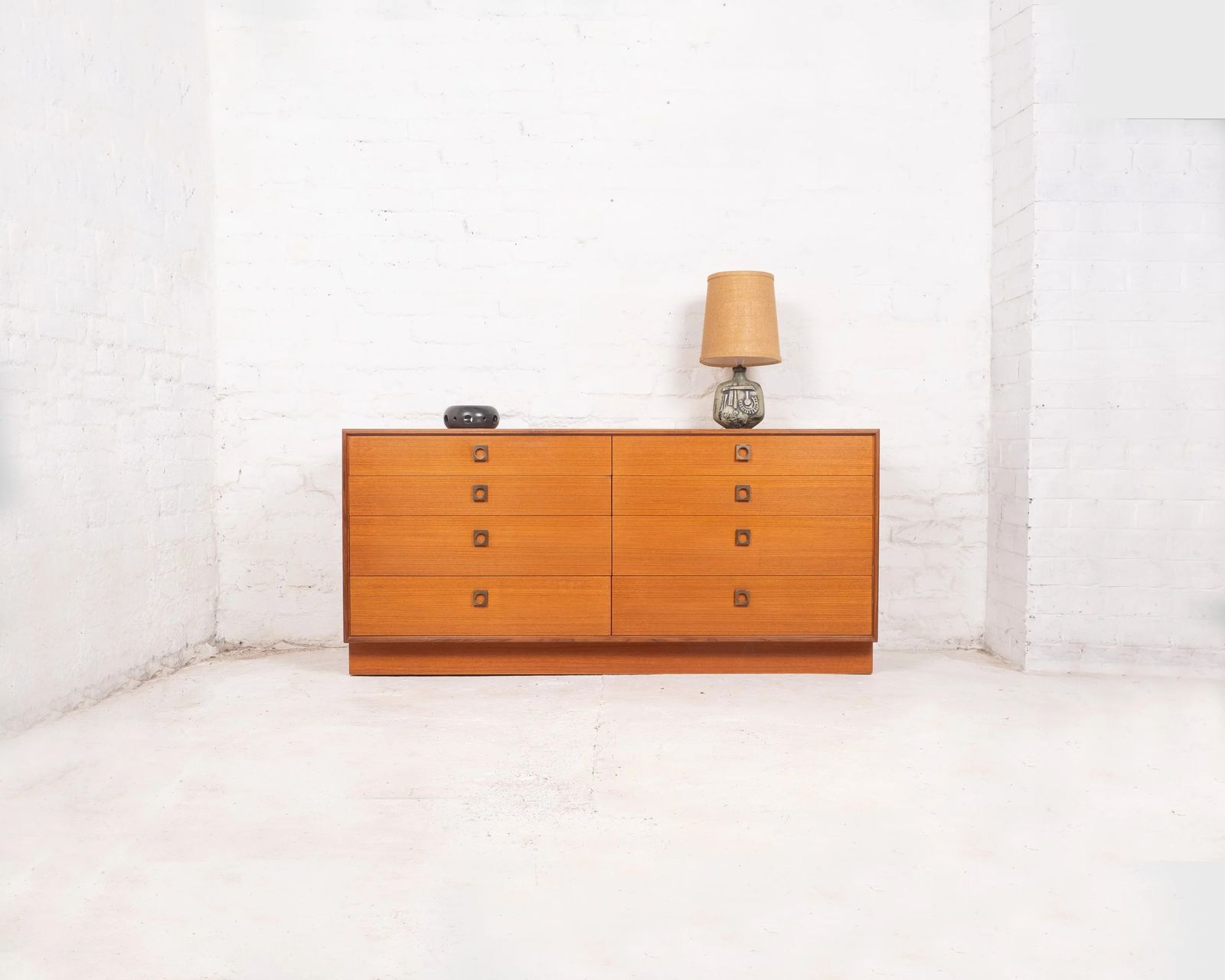 Mid Century G Plan Form 5 Double Chest Of Drawers