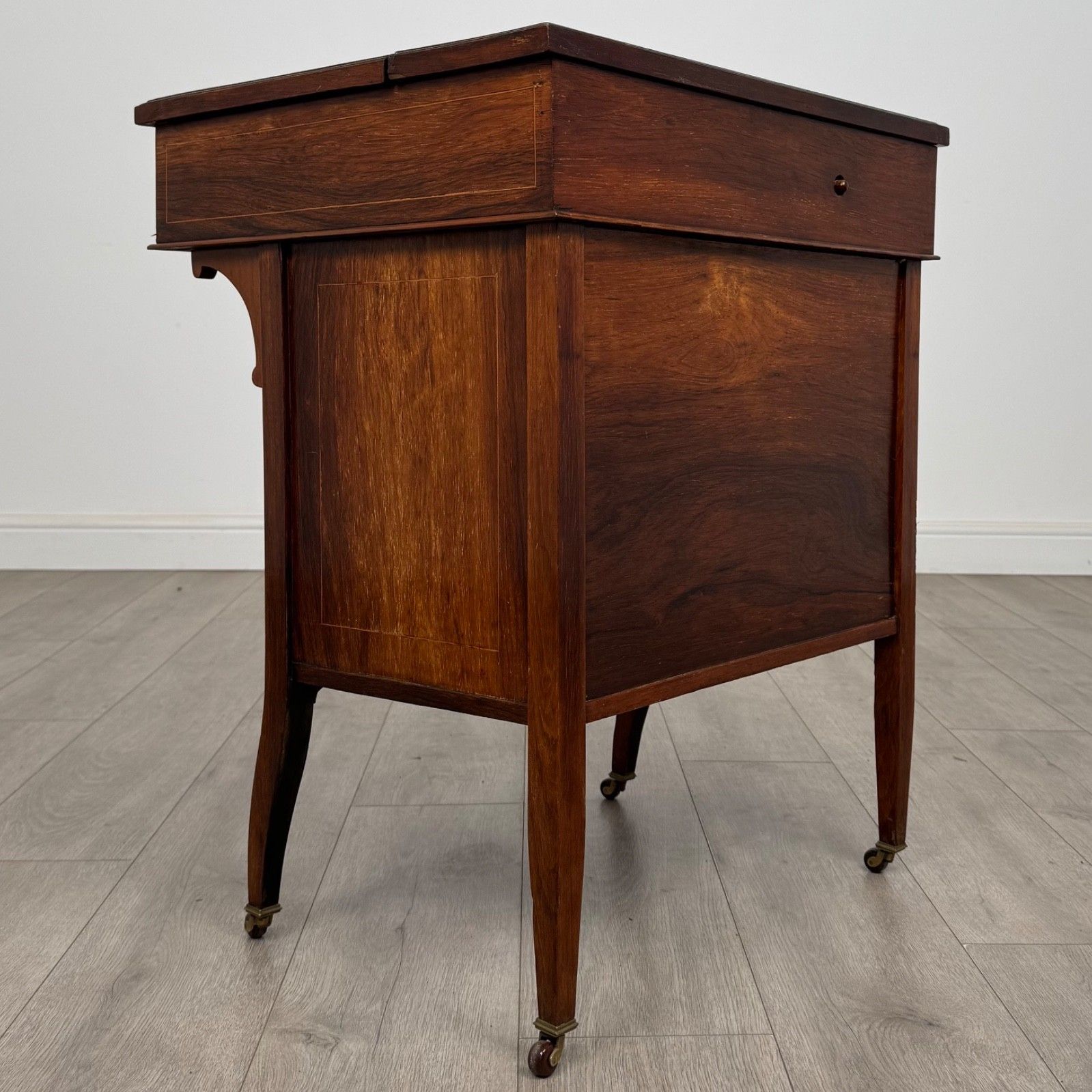 Antique 19th Century Unique Davenport Desk In Rosewood photo 685.0