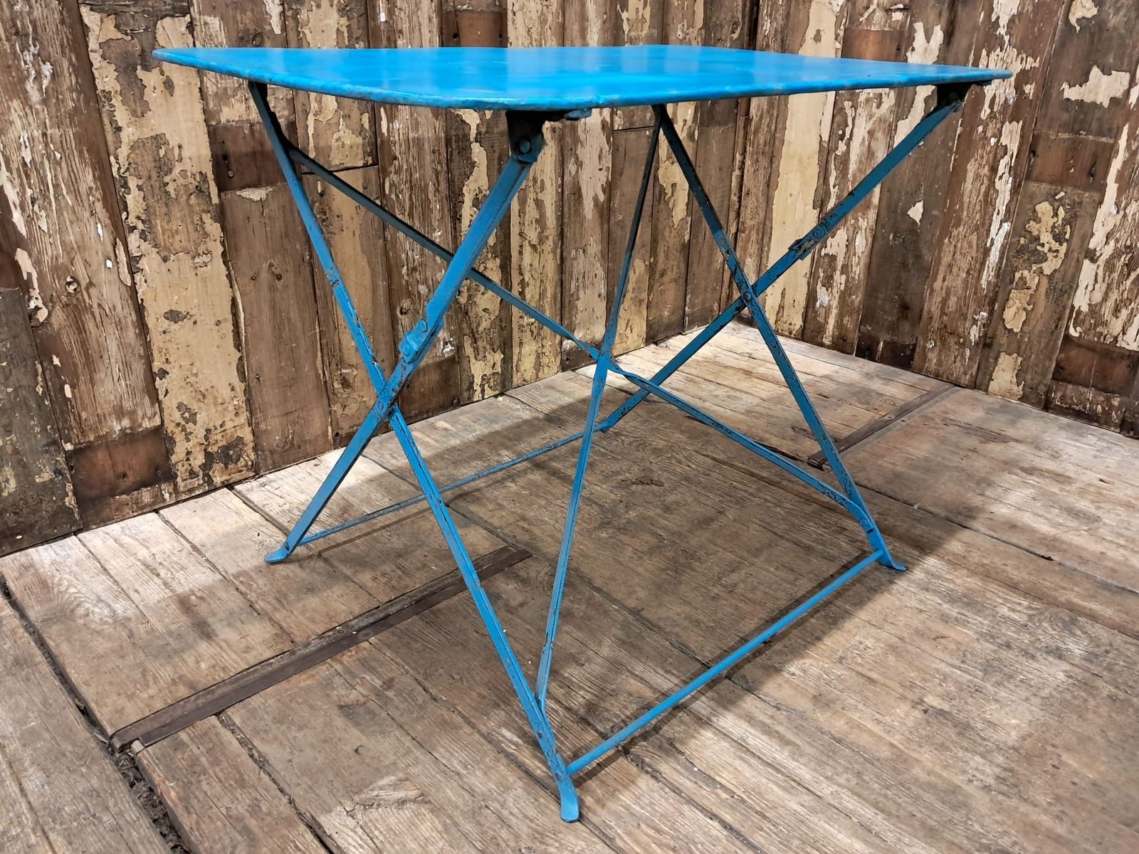 Folding Bistro Table photo vintage