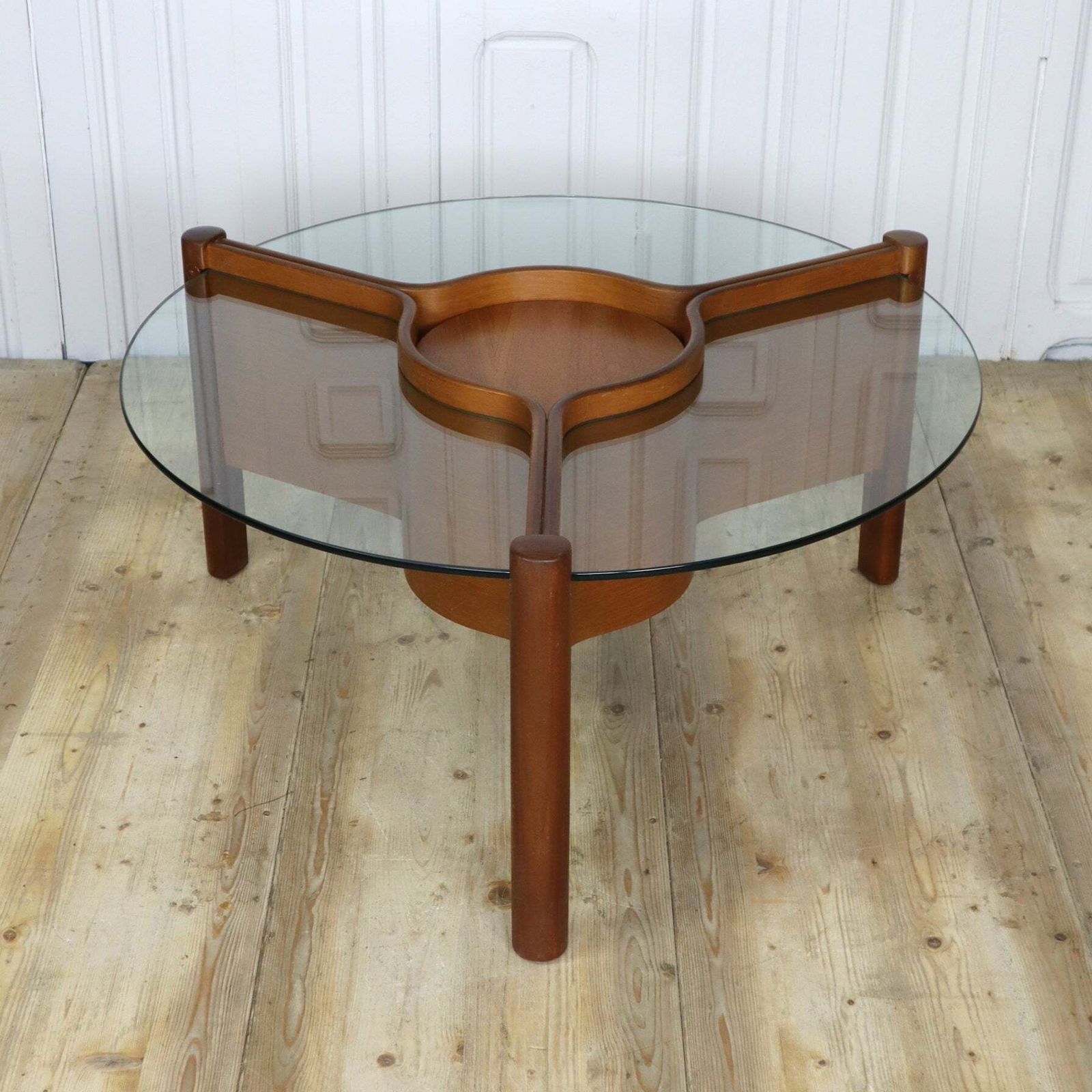 Rare Mid Century Teak Nathan Thermoformed Coffee Table 2002f photo furniture